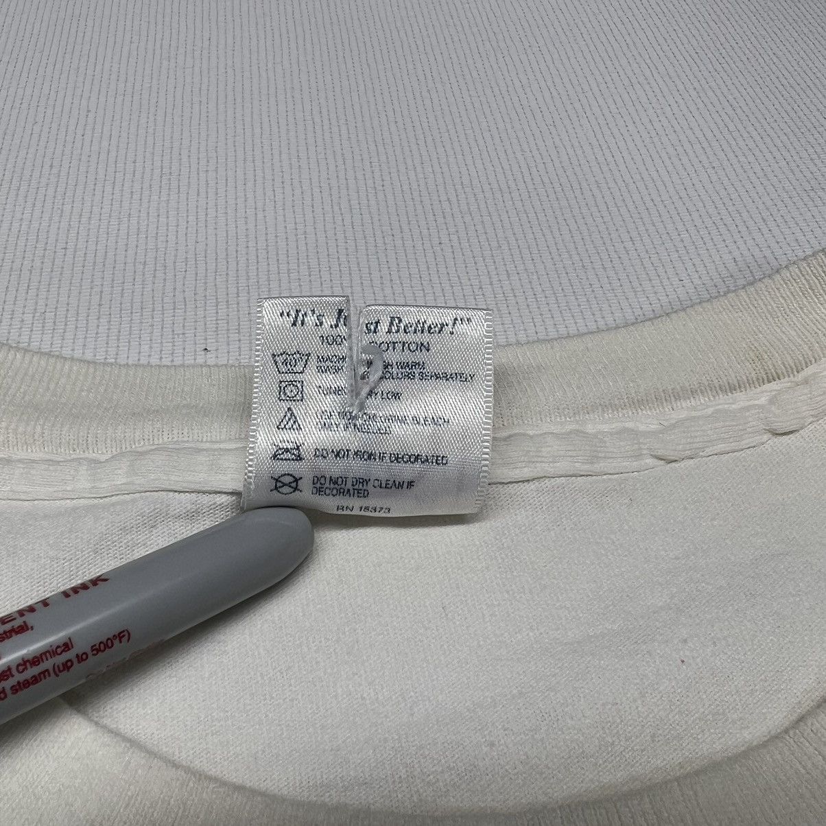 Delta × Vintage VTG Stone Harbor Tee Shirt White American Flag New Jersey Size US XL / EU 56 / 4 - 11 Thumbnail