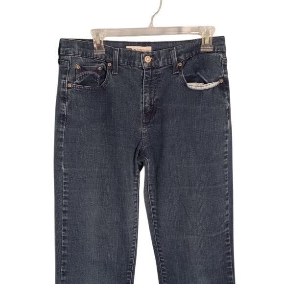 Levi's Levis 505 12L 31x27 Womens Straight Leg Jeans Medium Wash Bl Size 34" / US 12 / IT 48 - 2 Thumbnail