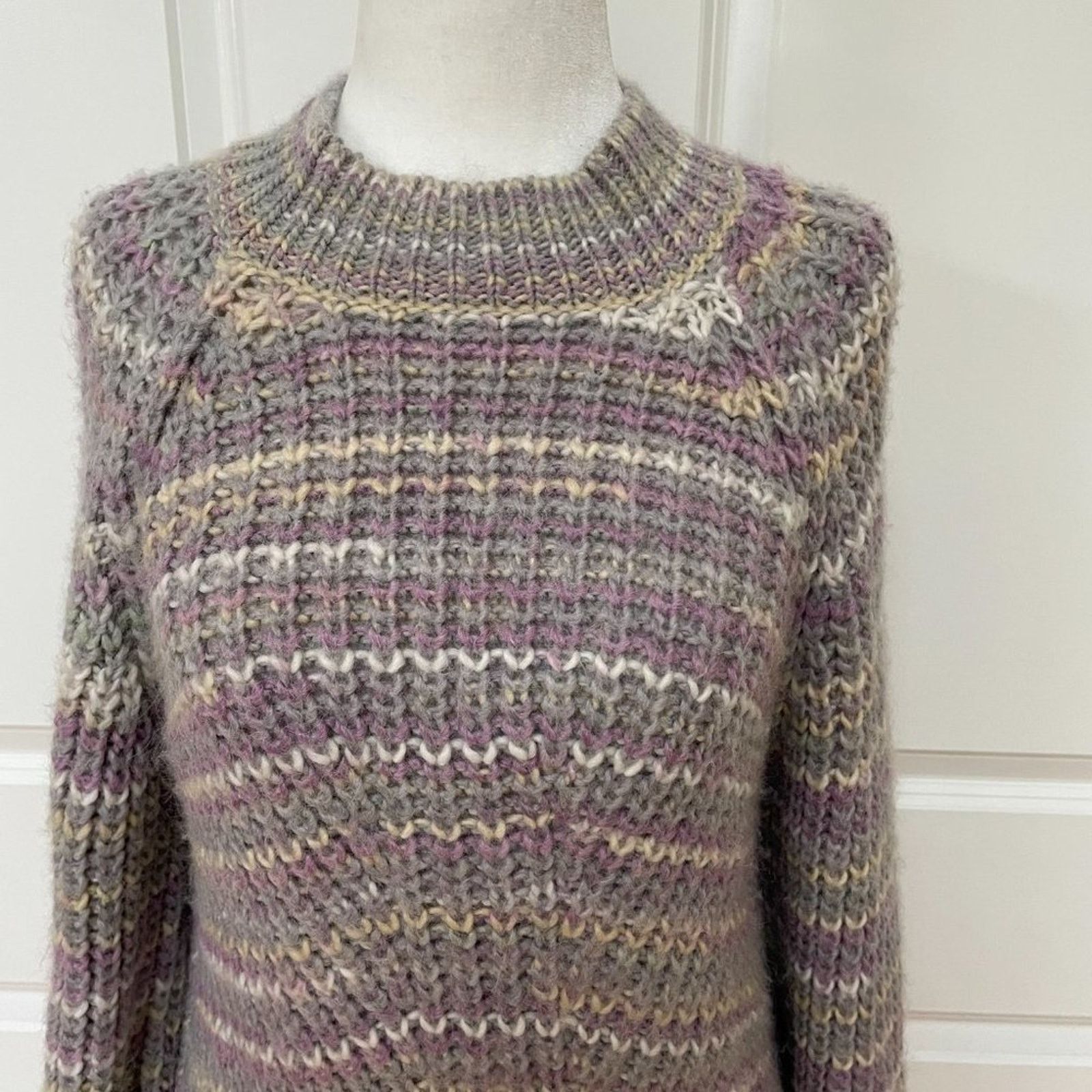 NICHOLAS Maliya marled alpaca-blend sweater from NICHOLAS Size S / US 4 / IT 40 - 4 Thumbnail