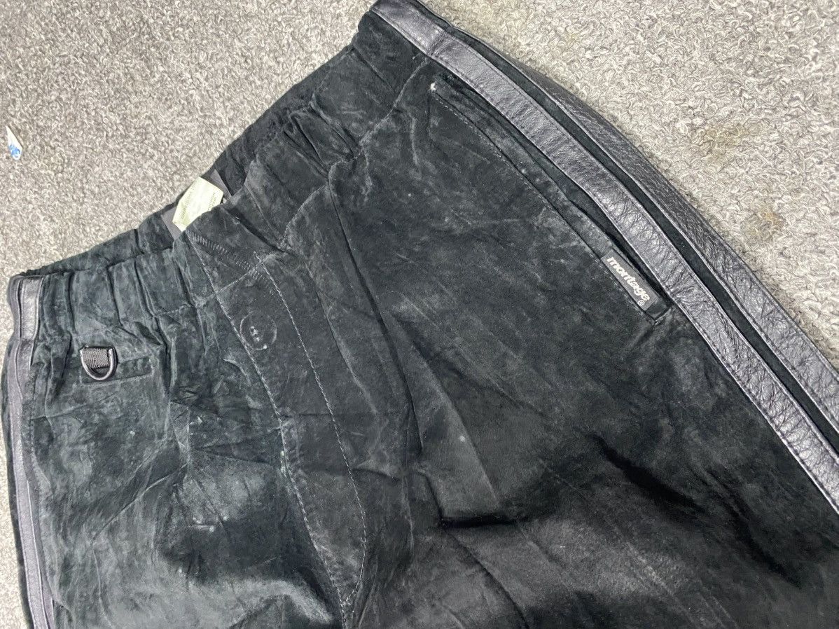 Montage Vintage Montage Genuine Leather Pants 90s Marlboro Slogan Size US 34 / EU 50 - 9 Thumbnail