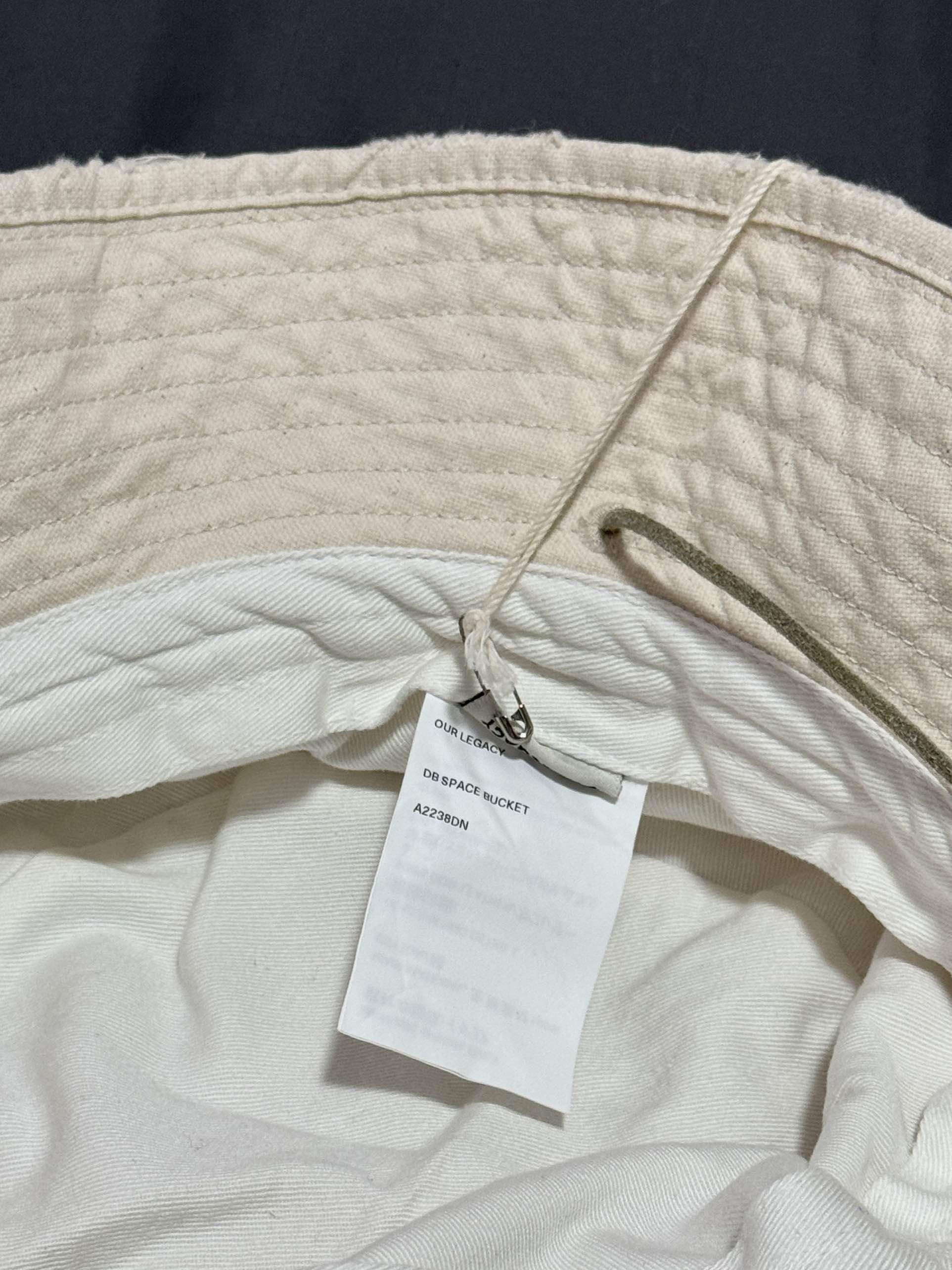 Our Legacy DB SPACE BUCKET - Naturelle Sincere Canvas - M/L Size ONE SIZE - 3 Thumbnail