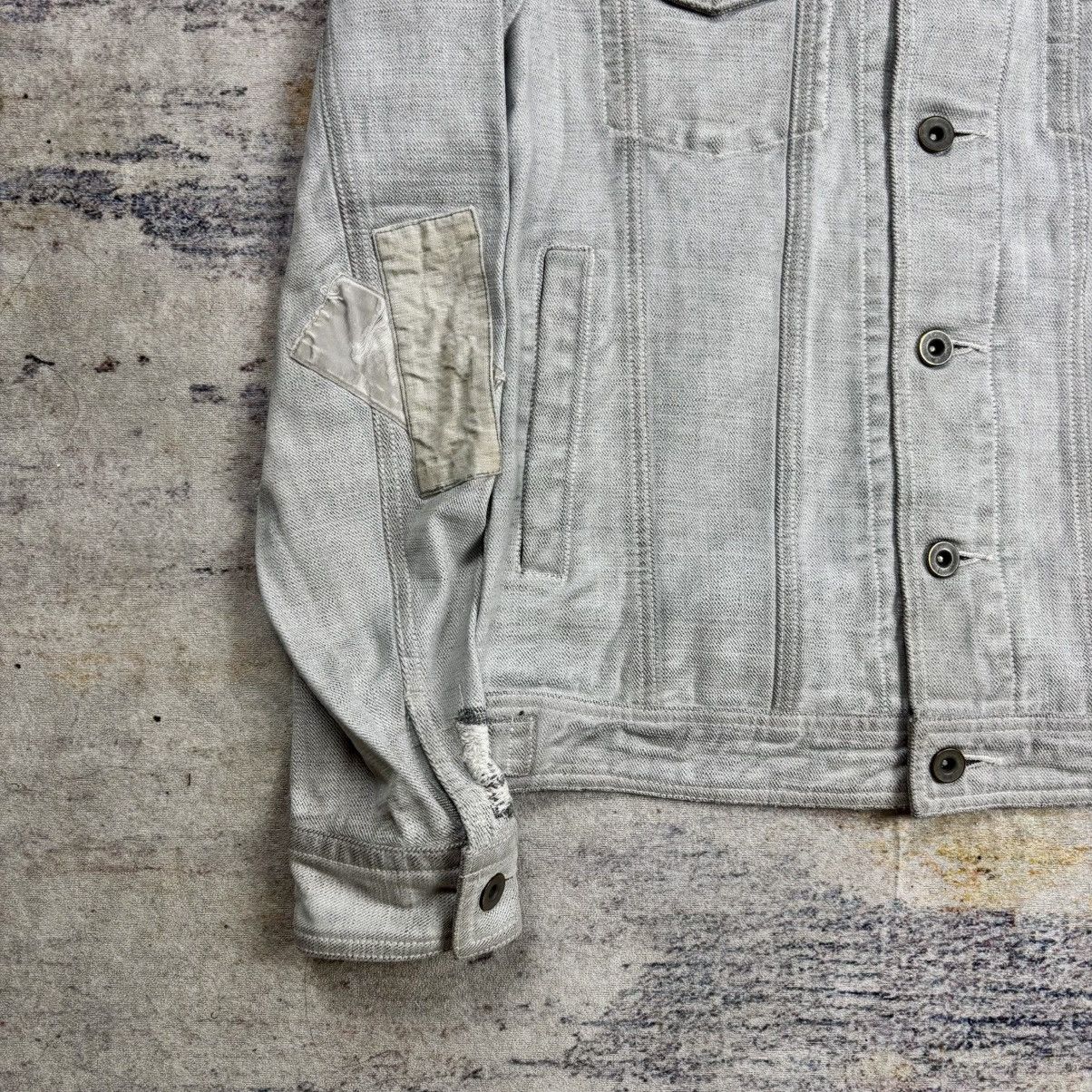 GOA 2000s Halb - Apocalypse Style Patchwork Denim Jacket Size US M / EU 48-50 / 2 - 5 Thumbnail