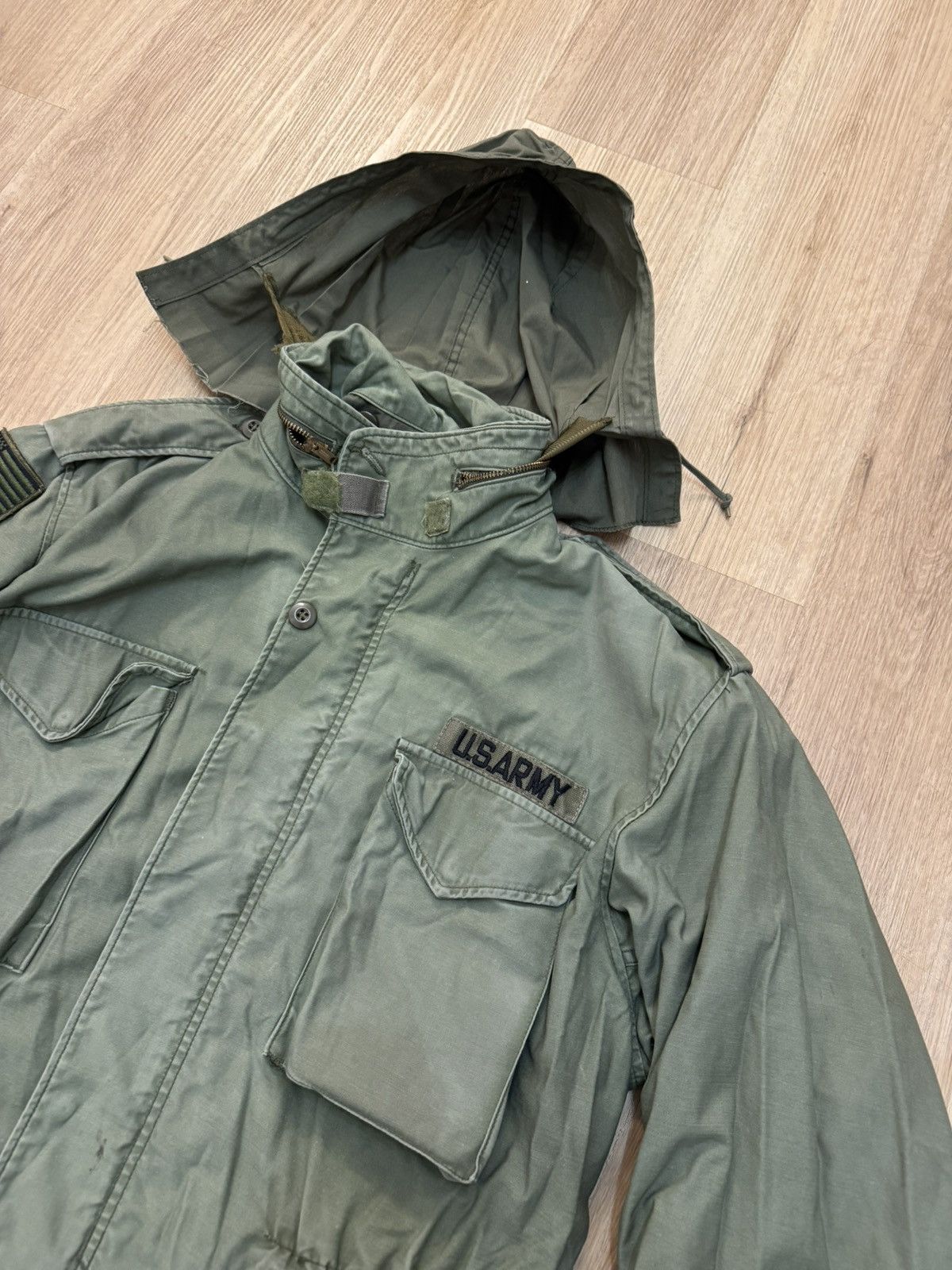 Alpha Industries Alpha Industries US ARMY m-65 field usa jacket vintage 1981L Size US L / EU 52-54 / 3 - 5 Thumbnail