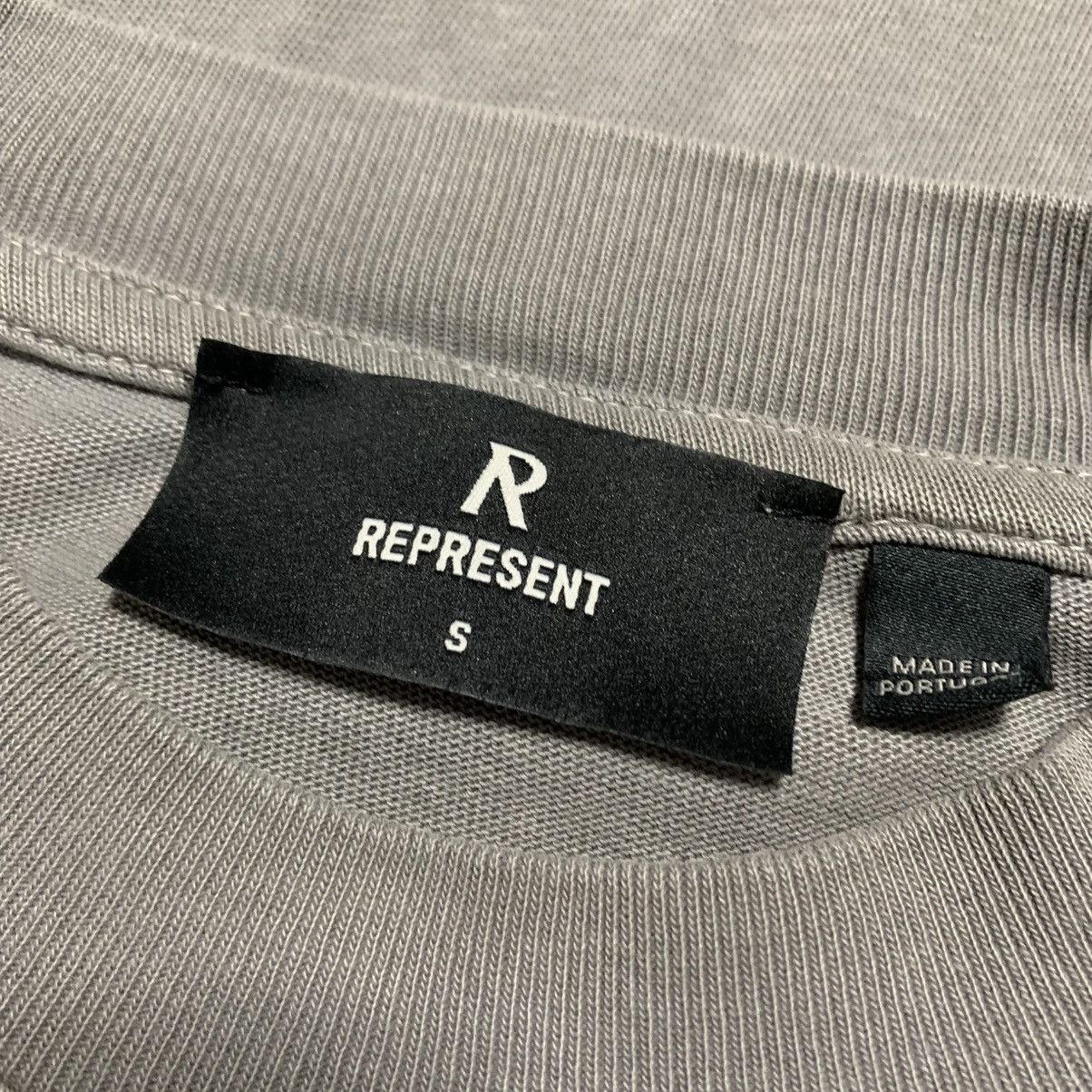 Represent Clo. Represent Small Rock Logo Ultimate Grey Tee Size US S / EU 44-46 / 1 - 5 Thumbnail