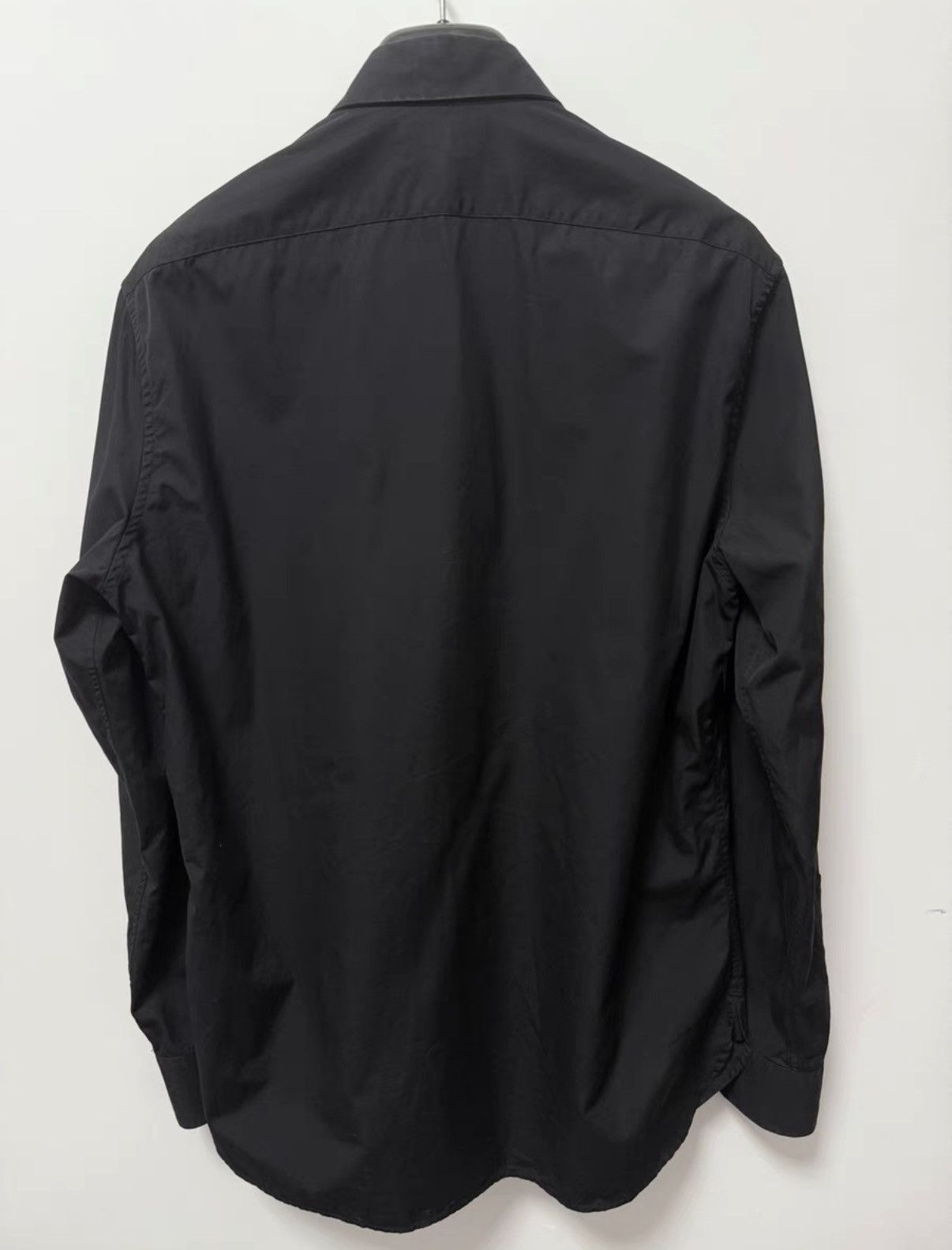 Saint Laurent Paris SLP) 19FW Runway Beaded Crystal "Black Knight" Shirt Size US L / EU 52-54 / 3 - 2 Thumbnail