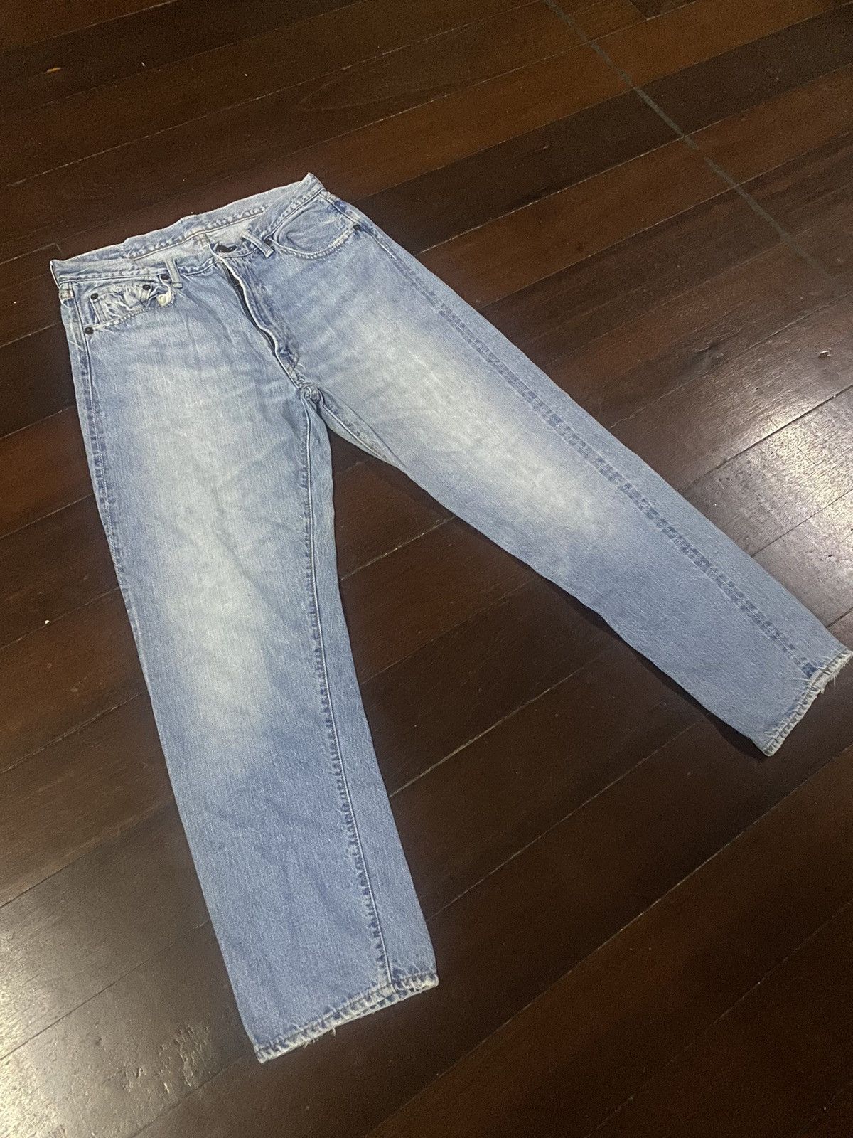 Warehouse Warehouse Selvedge Jeans faded B-1 Size US 32 / EU 48 - 7 Thumbnail