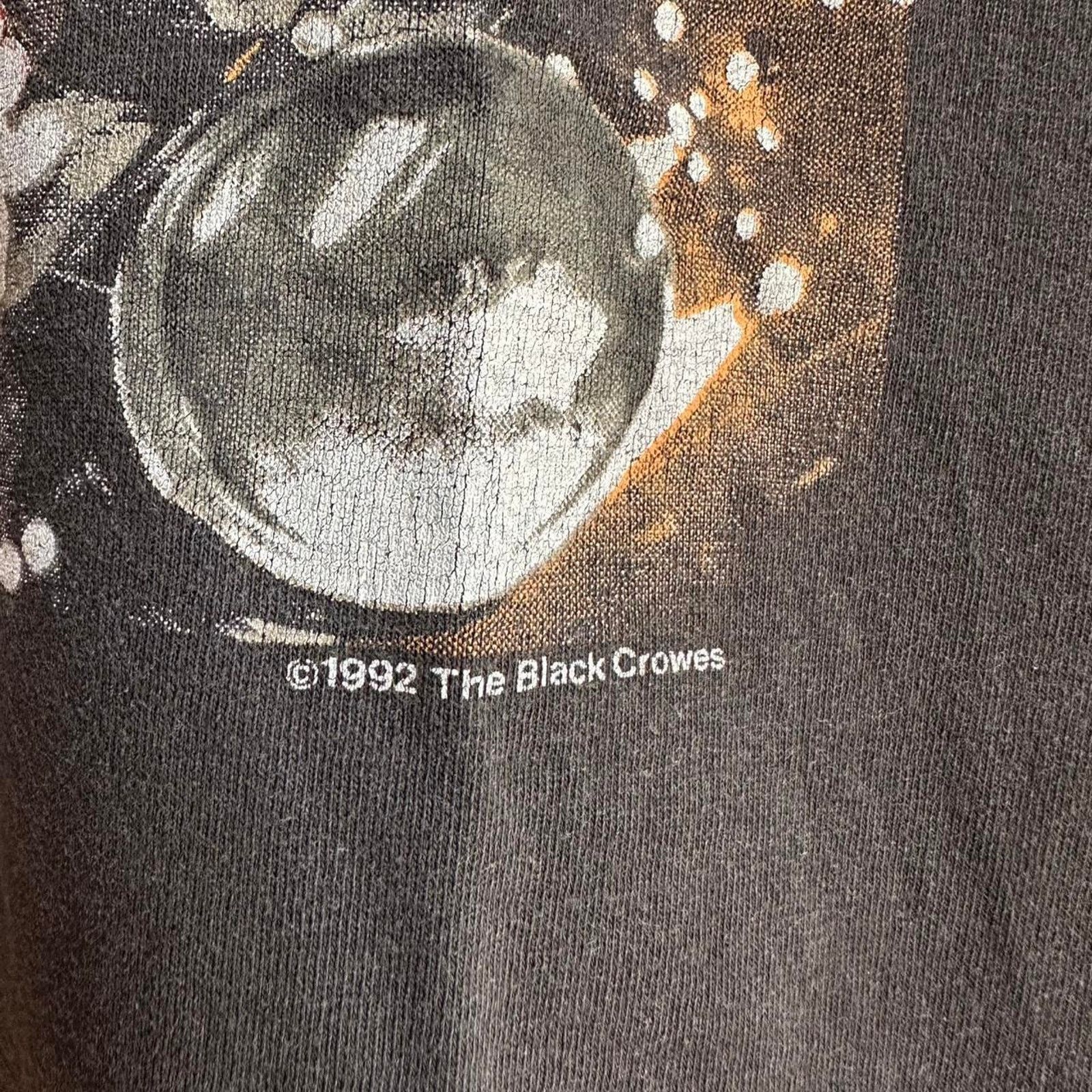 Band Tees × Vintage Vintage 1992 The Black Crowes Band Shirt Size US L / EU 52-54 / 3 - 3 Thumbnail