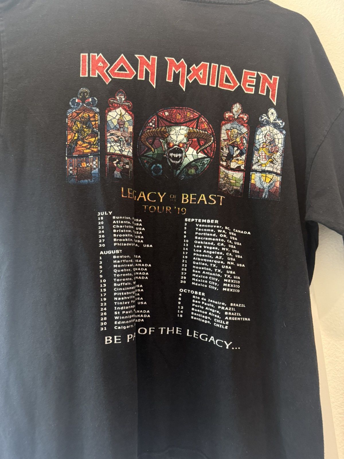 Iron Maiden Iron Maiden Size US XL / EU 56 / 4 - 3 Thumbnail