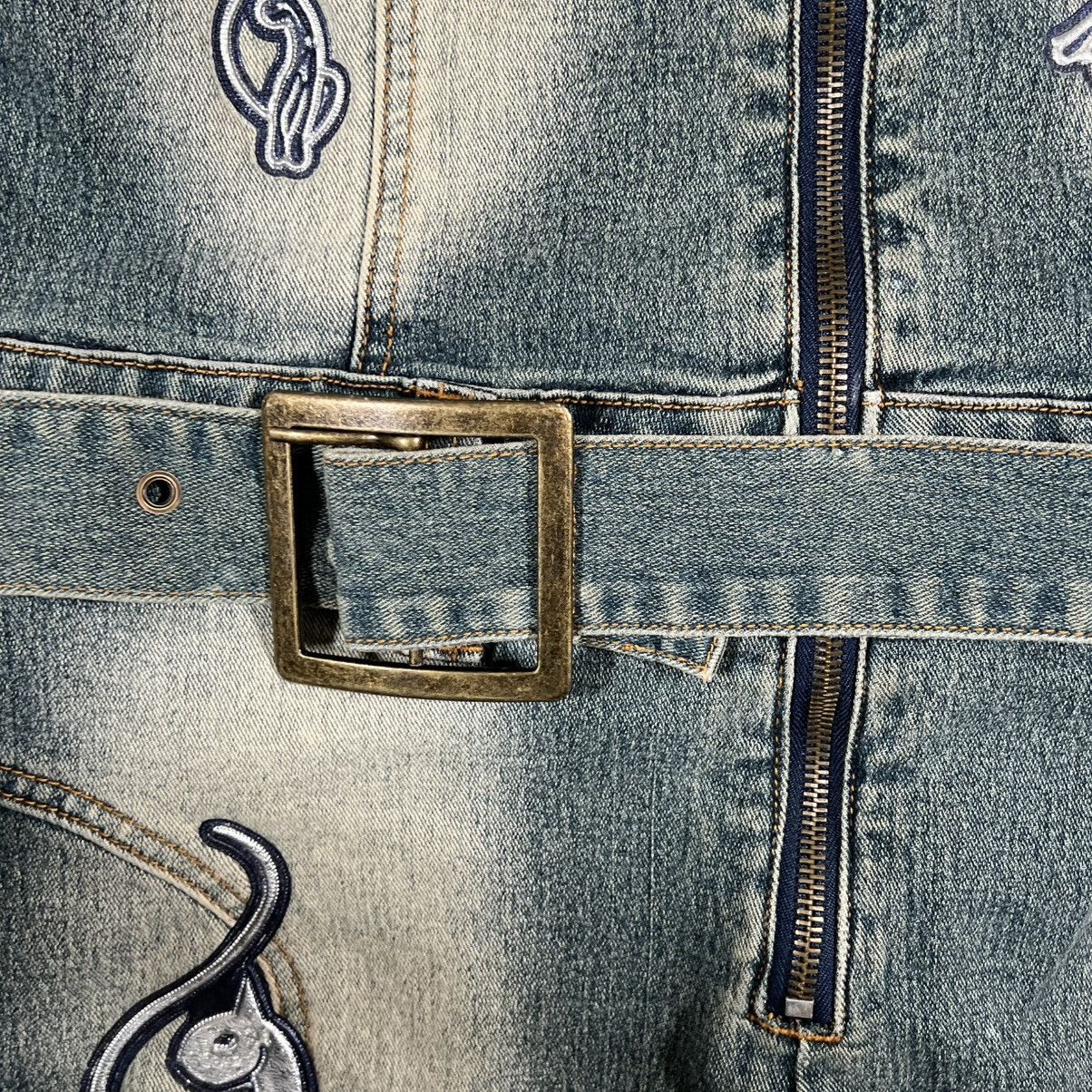 Other Baby Phat vintage Y2K denim romper Jumpsuit Size 17 logo Size XL / US 12-14 / IT 48-50 - 10 Thumbnail