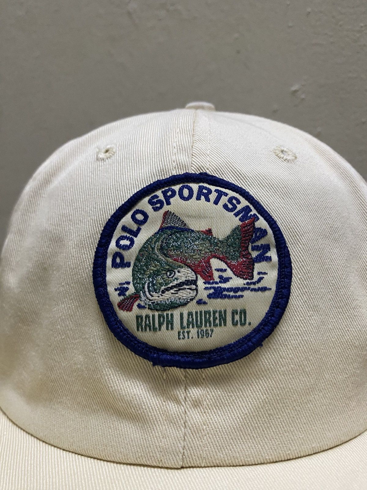 Polo Ralph Lauren Vintage Polo Ralph Lauren Sportsman Fishing Hat Trout Patch Size ONE SIZE - 2 Thumbnail