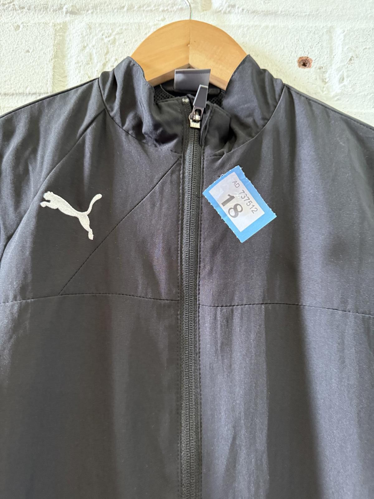 Puma Puma Black Men's Windbreaker Jacket Size US L / EU 52-54 / 3 - 2 Thumbnail
