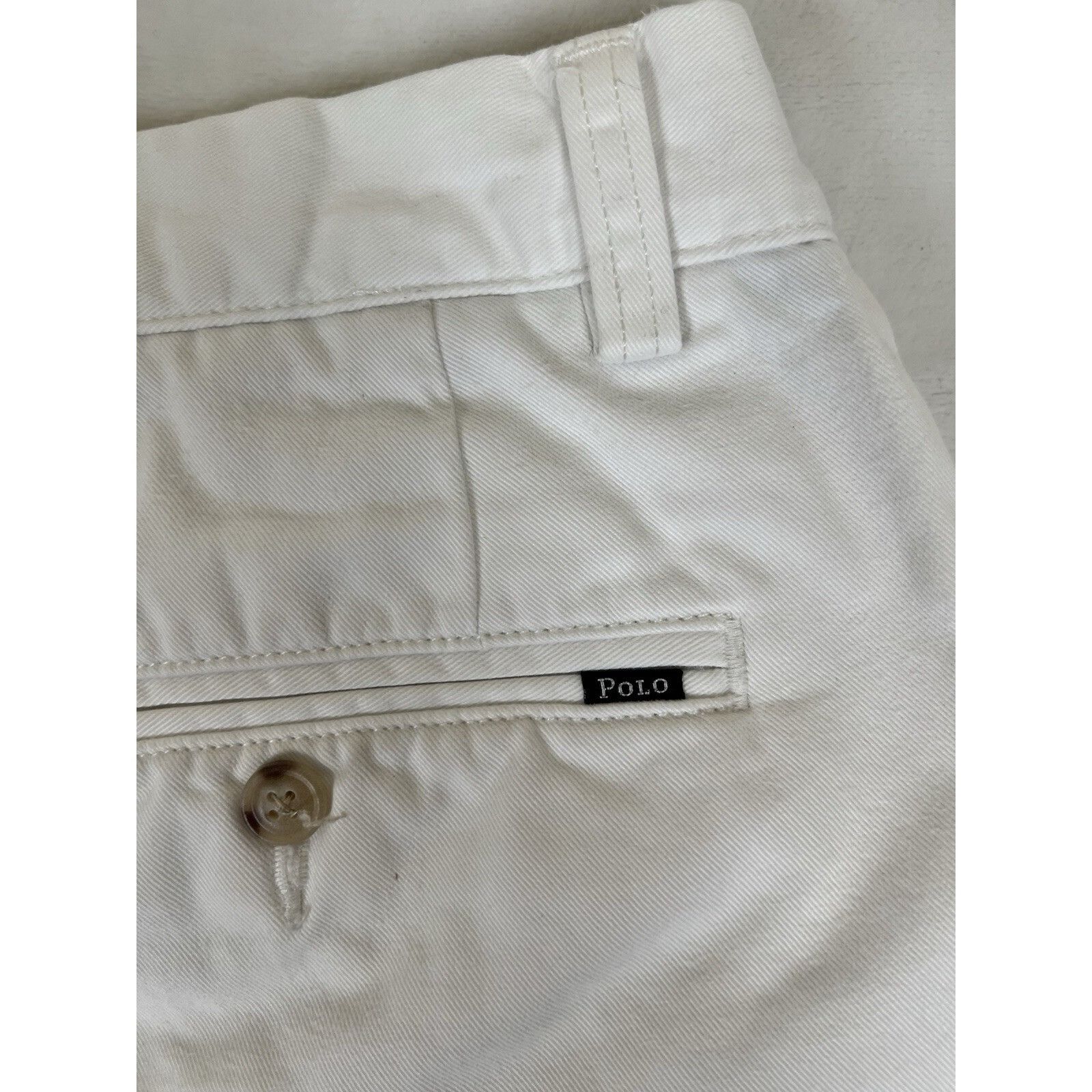 Polo Ralph Lauren Polo Ralph Lauren White Chino Shorts Size 32 Y2K Size US 32 / EU 48 - 9 Thumbnail