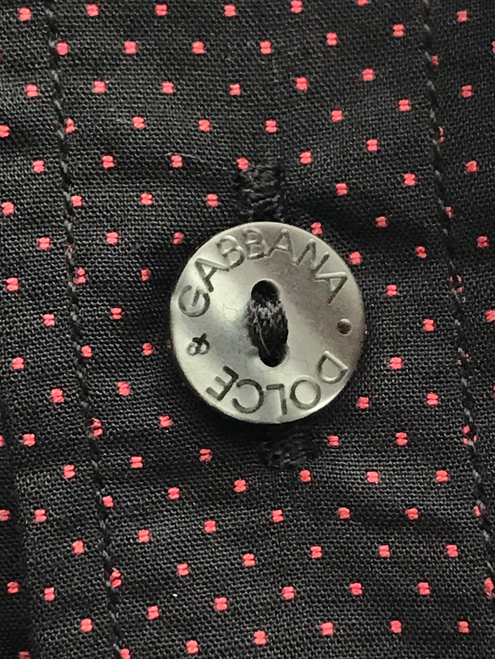 Dolce & Gabbana DOLCE & GABBANA GOLD FIT SHIRT SIZE S / 15/38 Size US S / EU 44-46 / 1 - 6 Thumbnail