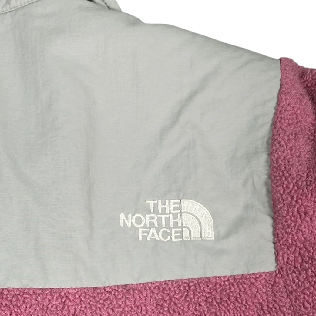 The North Face VINTAGE The North Face Jacket Womens MEDIUM Pink Denali Fleece Polartec Zip Pocket Pockets Size M / US 6-8 / IT 42-44 - 6 Thumbnail