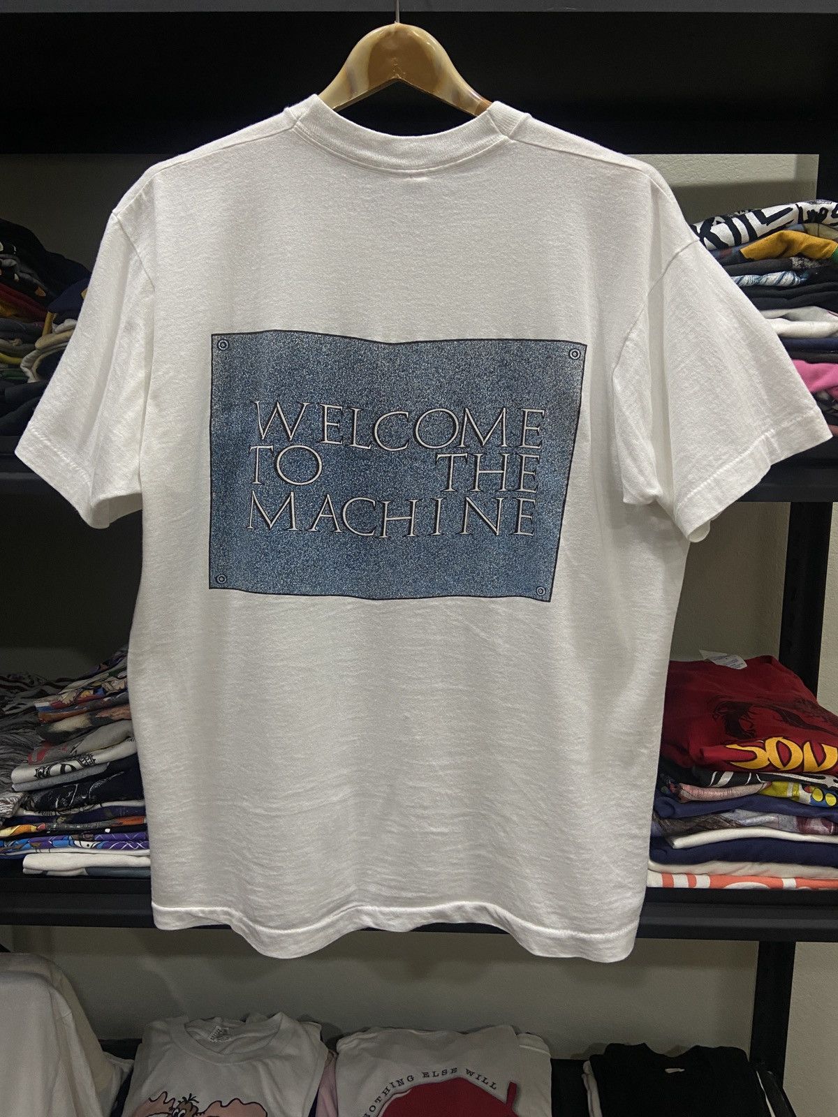 Band Tees × Vintage Rare Vintage 1992s My Sister’s Machine Grunge TOUR TShirt Size US L / EU 52-54 / 3 - 7 Thumbnail