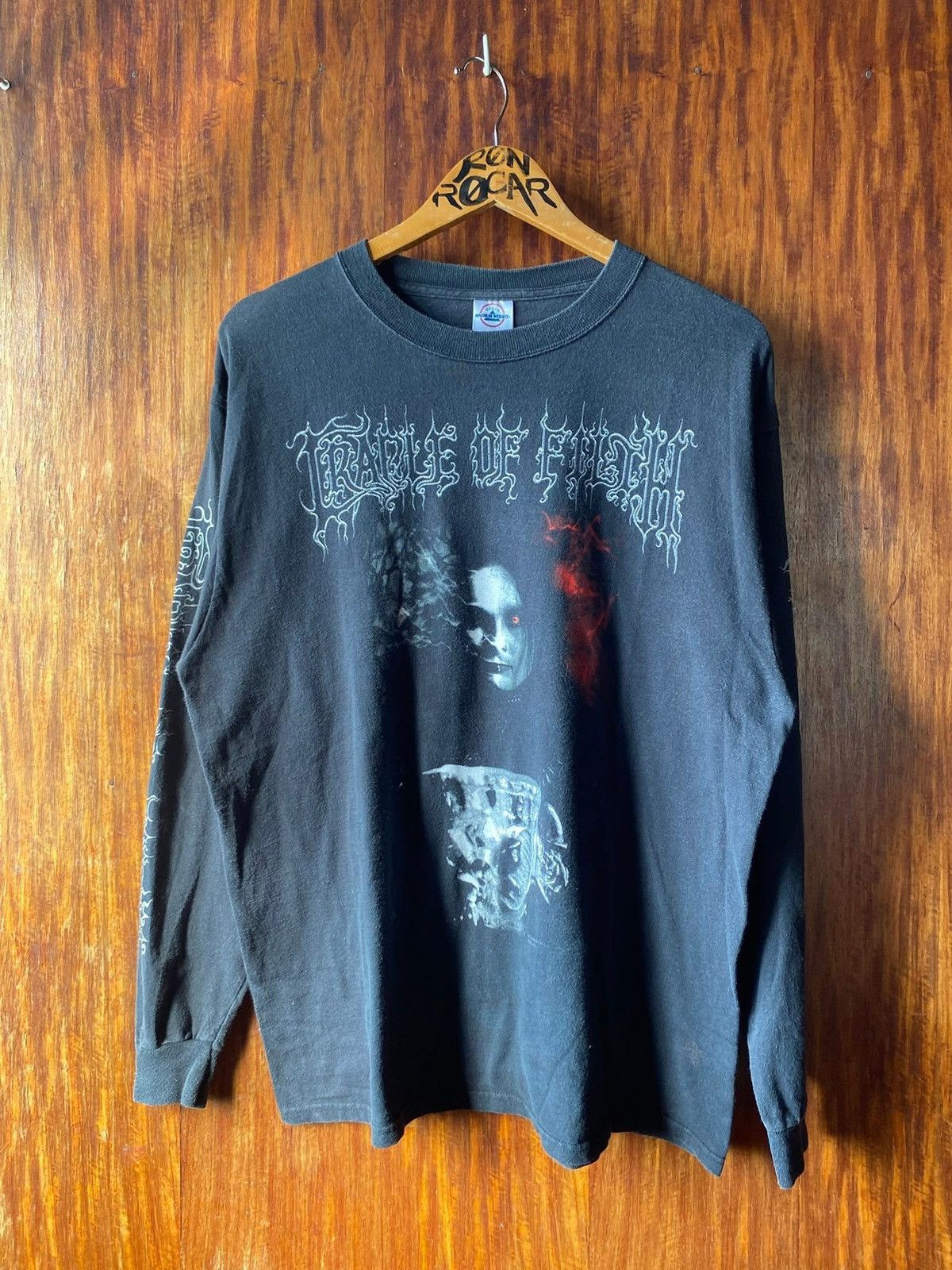 Band Tees Vintage 2004 Cradle Of Filth Danny solo long sleeve shirt Size US L / EU 52-54 / 3 - 2 Thumbnail