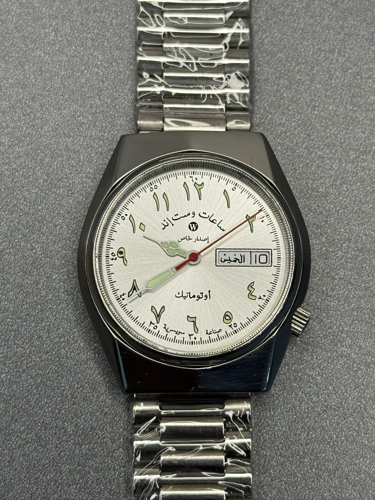 Vintage WEST END WATCH CO ARABIC DIAL Size 36 - 1 Thumbnail
