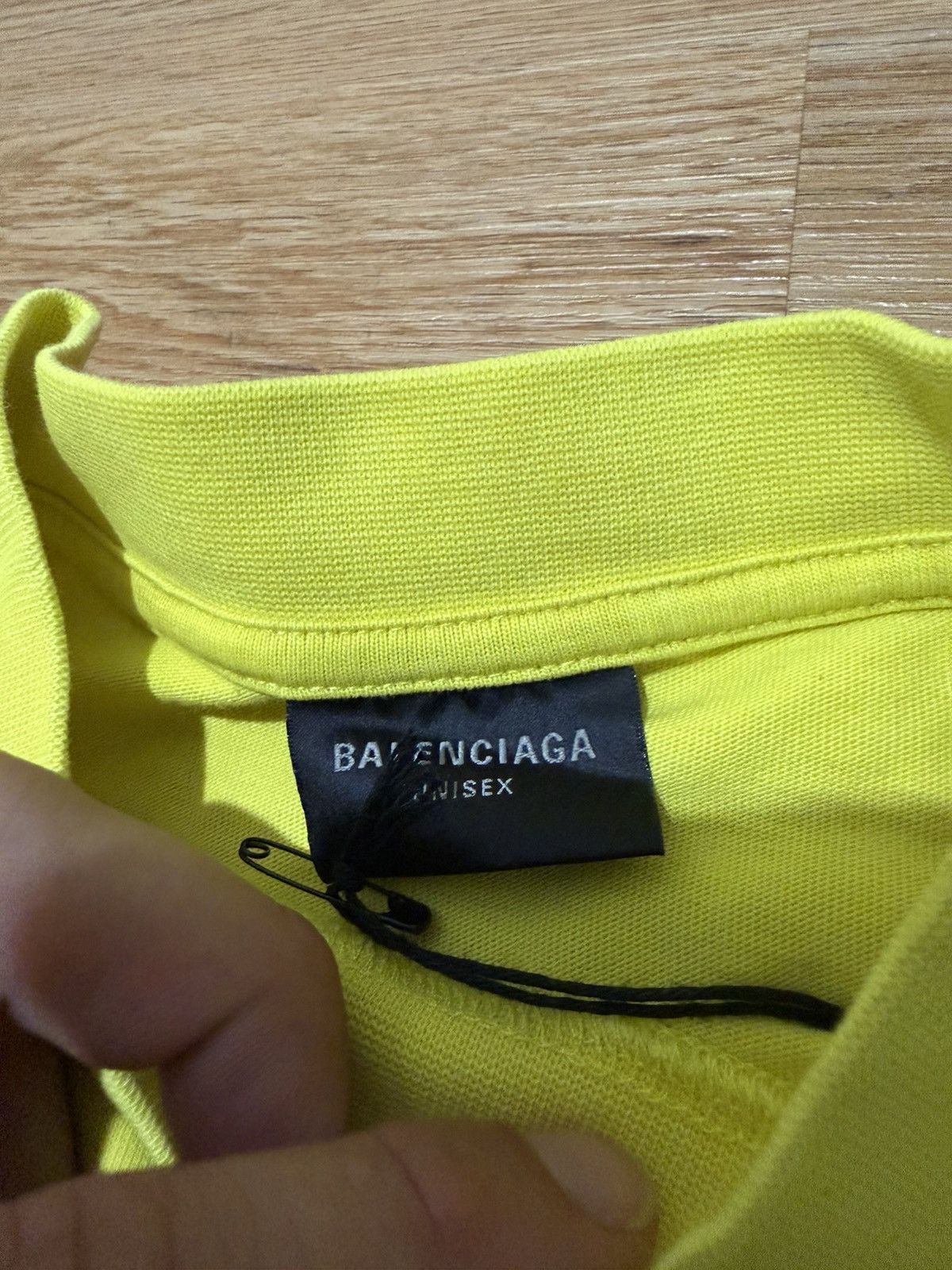 Balenciaga Balenciaga Ringer Yellow shirt Size US L / EU 52-54 / 3 - 8 Thumbnail