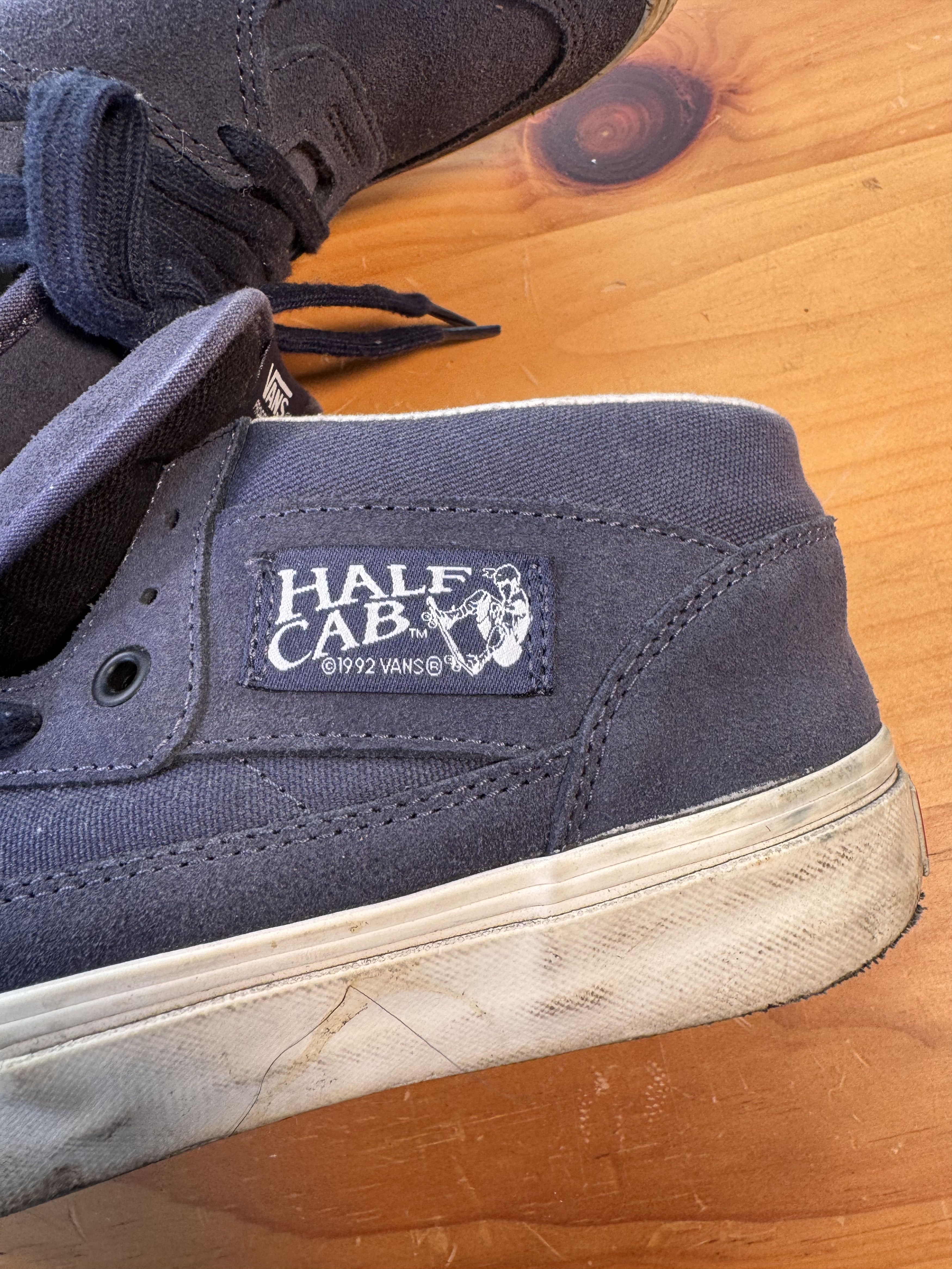 Vans Vans Half Cab Navy Blue Size US 8 / EU 41 - 2 Thumbnail
