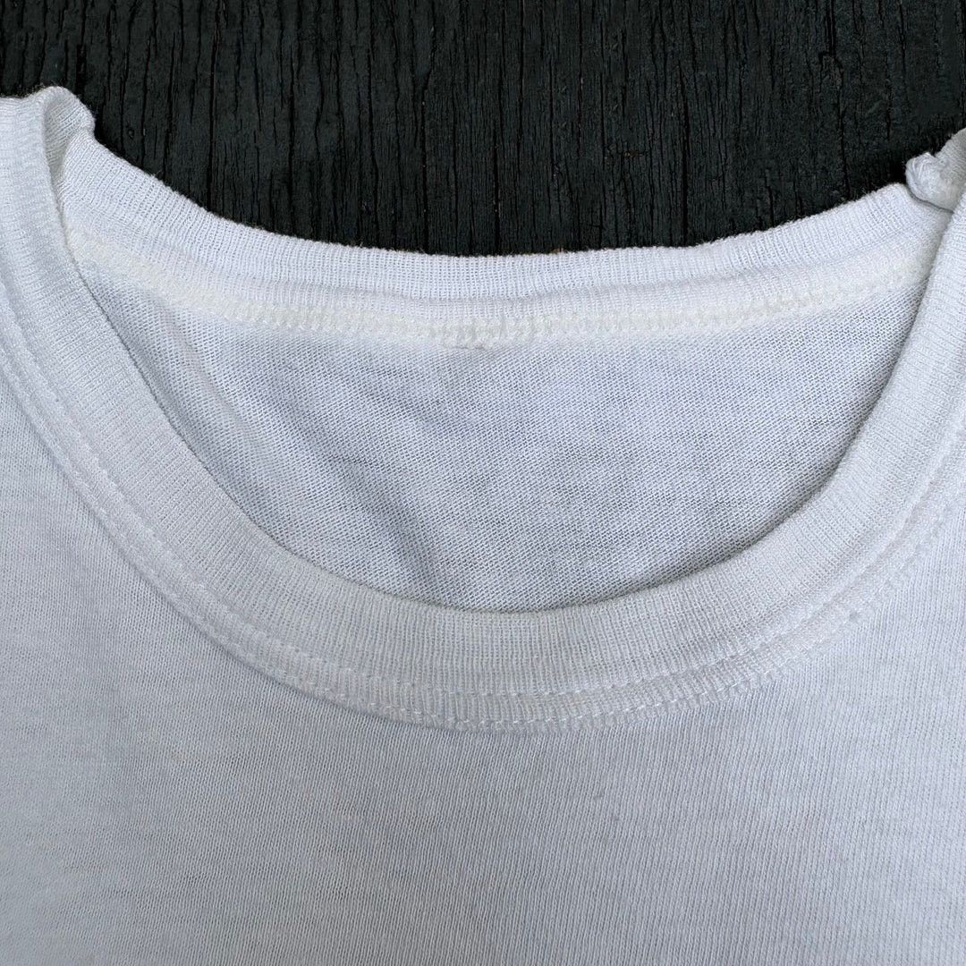 Kappa Kappa 1980 80s Vintage Single Stitch Logo Rare White T-Shirt Size US S / EU 44-46 / 1 - 4 Thumbnail