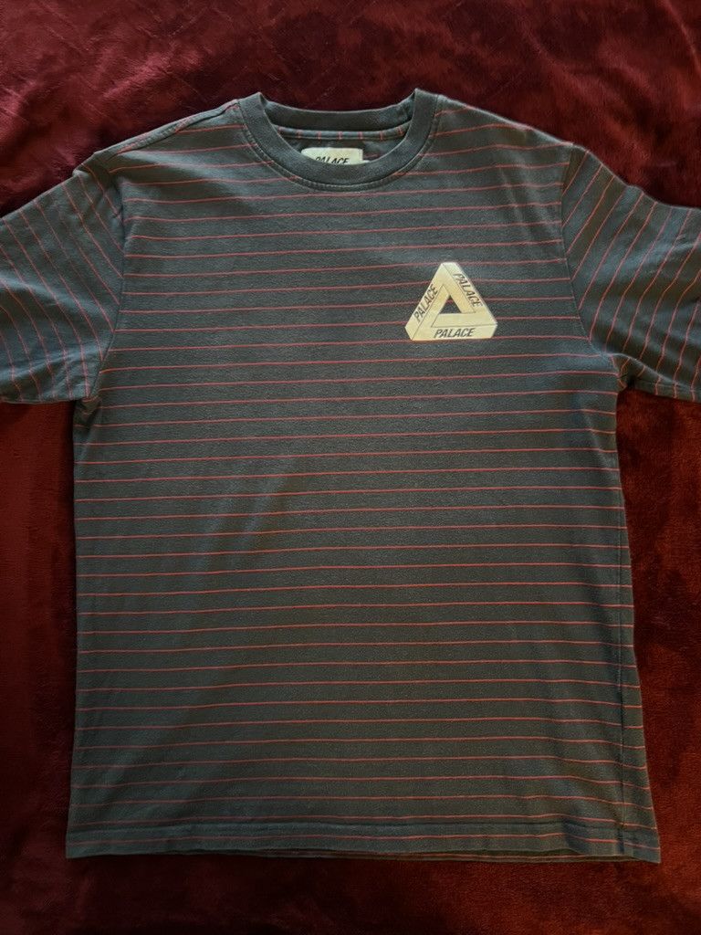 Palace Palace Thin Stripe Tri-Ferg T-Shirt Size US M / EU 48-50 / 2 - 2 Thumbnail