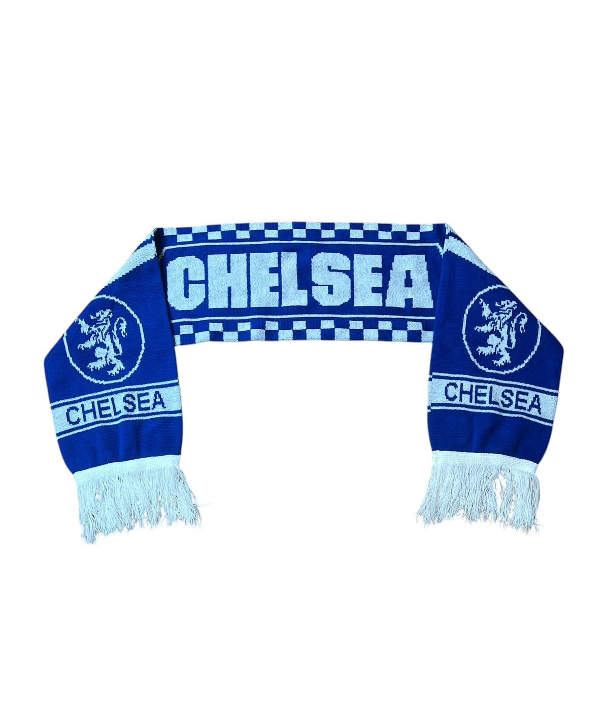 Other Chelsea Football Club Blue White Unbranded Scarf Size ONE SIZE - 1 Thumbnail