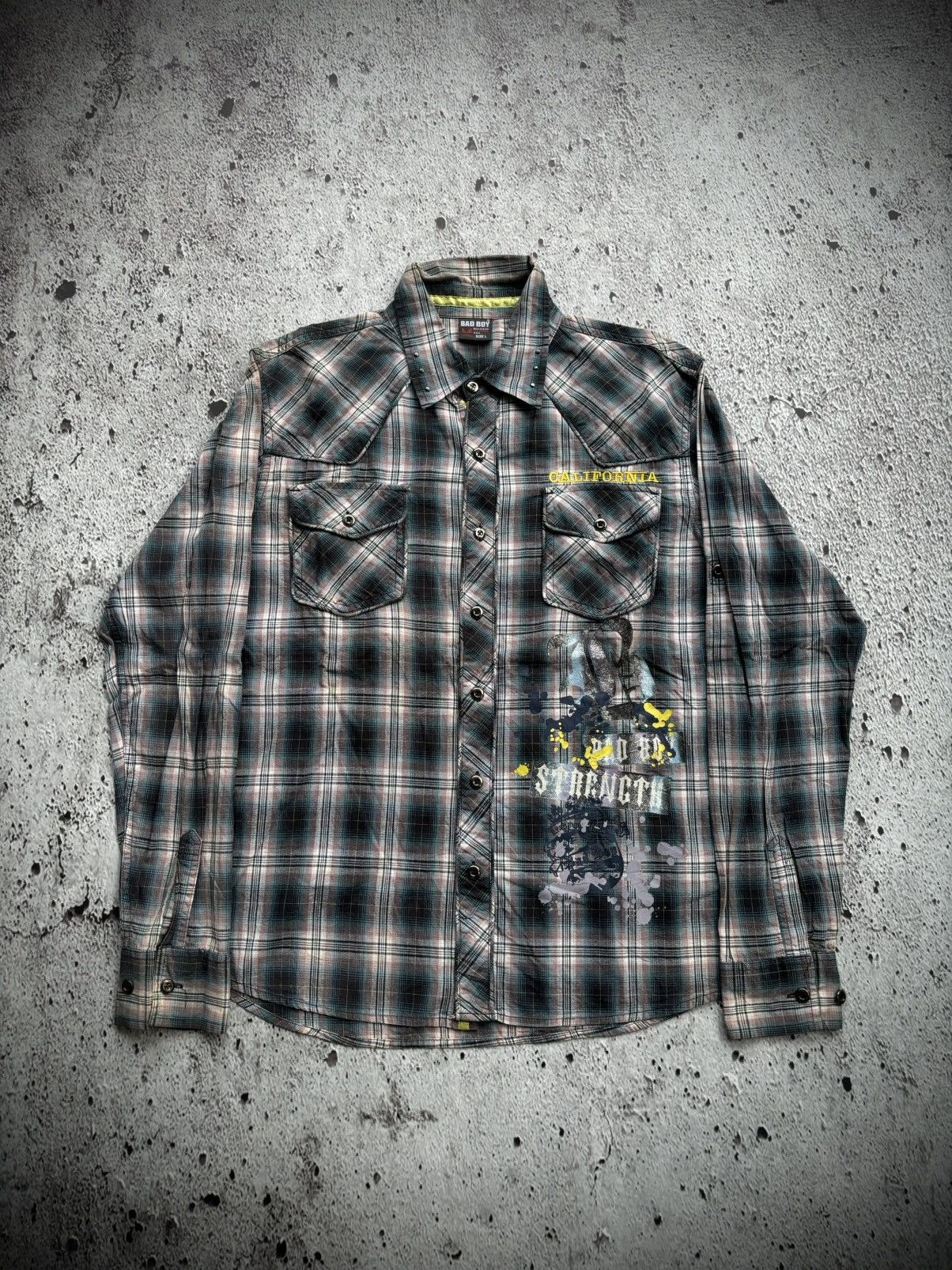 Hysteric Glamour Y2k Studded Bad boy Sandiego Ifsix Punk style shirt Size US L / EU 52-54 / 3 - 1 Thumbnail