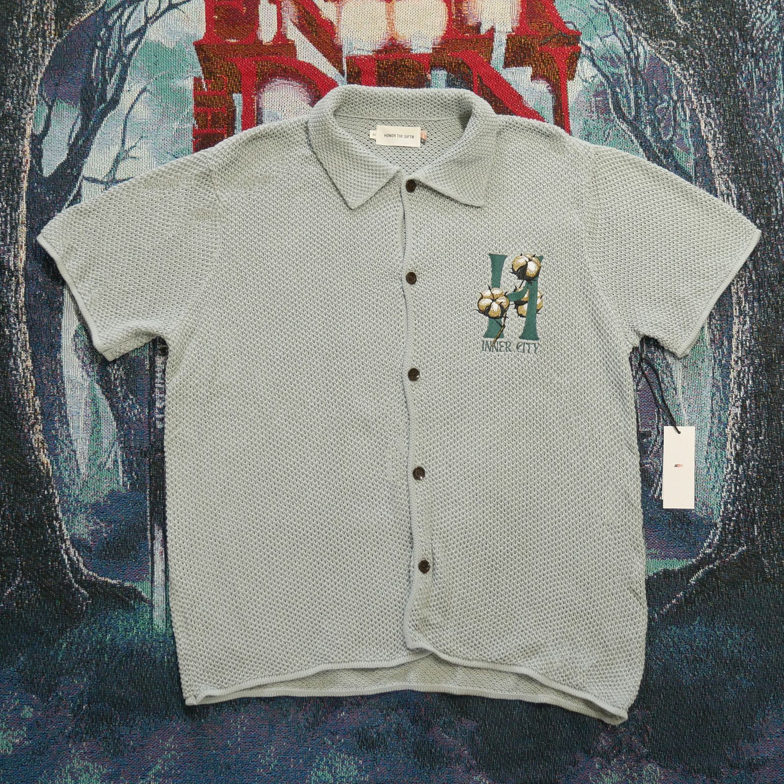 Honor The Gift Knit H Button Up