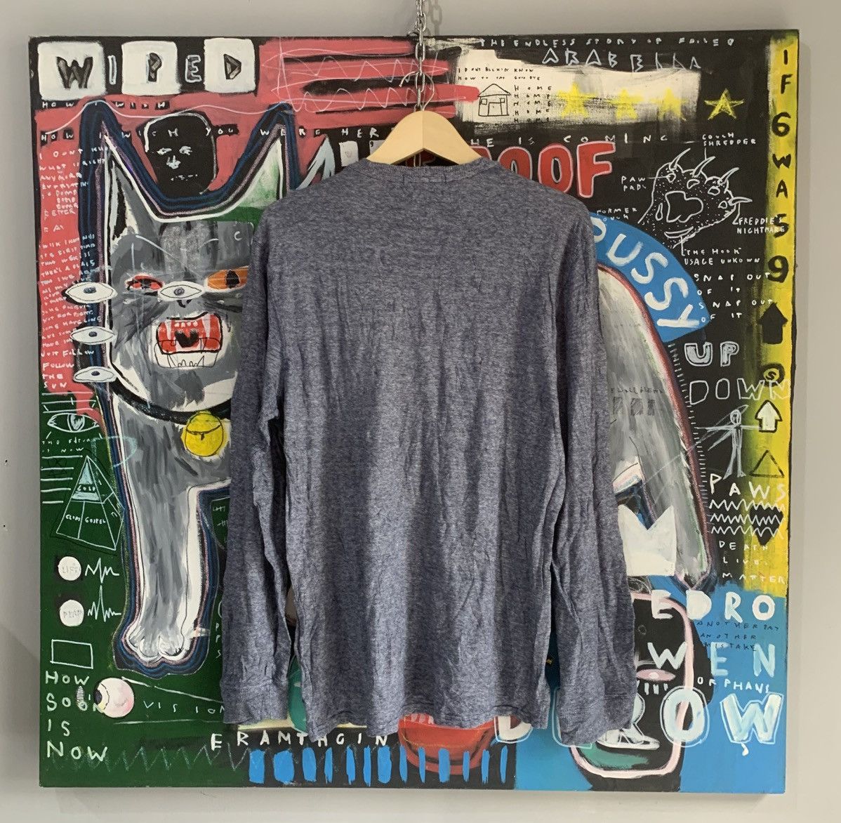 Lee × Vivienne Westwood Vivienne Westwood x Lee Logo Longsleeve Tee Shirt Size US M / EU 48-50 / 2 - 14 Thumbnail