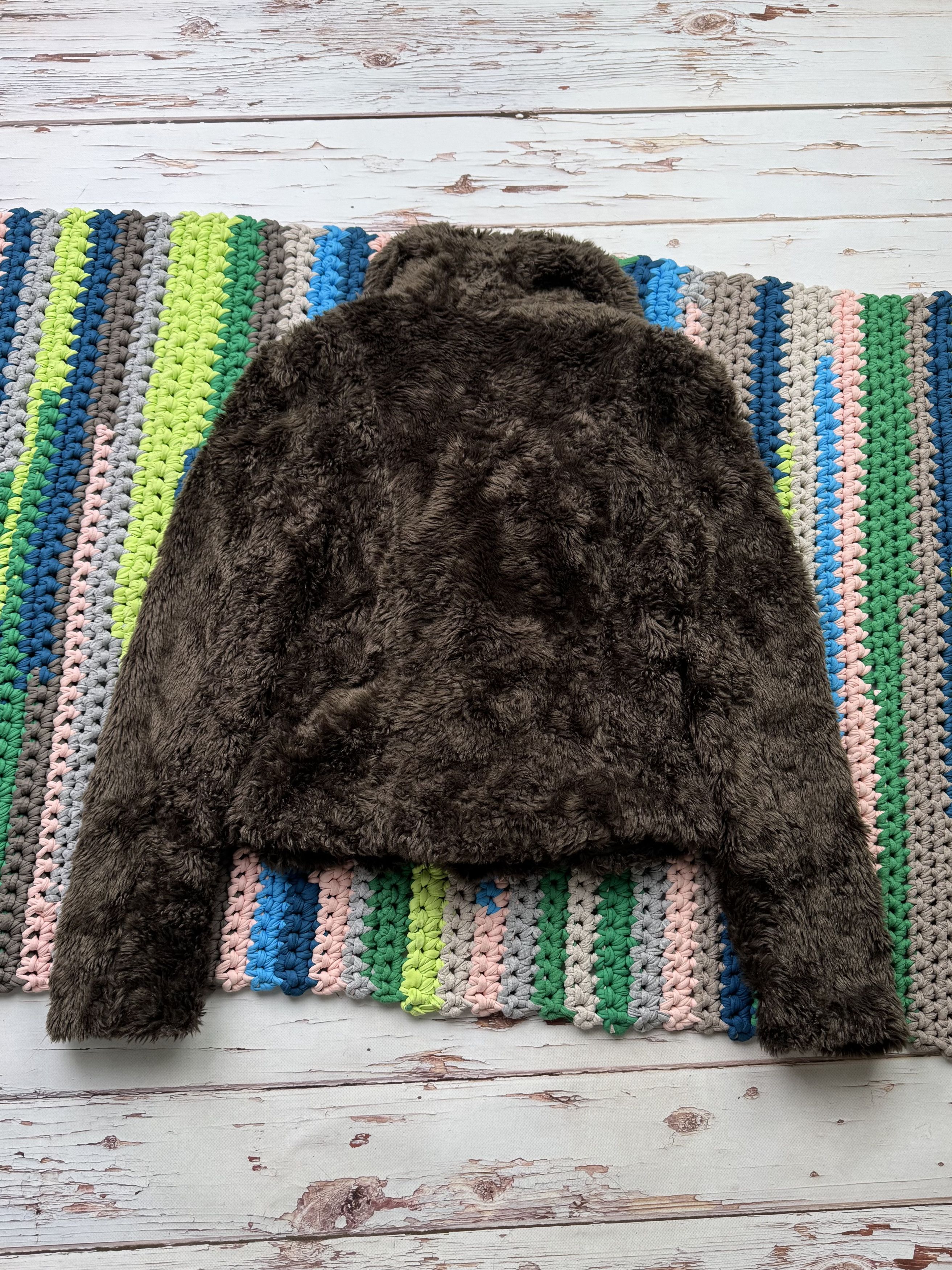 Japanese Brand Vintage Cropped Faux Fur Jacket (ET1)(D15) Size M / US 6-8 / IT 42-44 - 7 Thumbnail