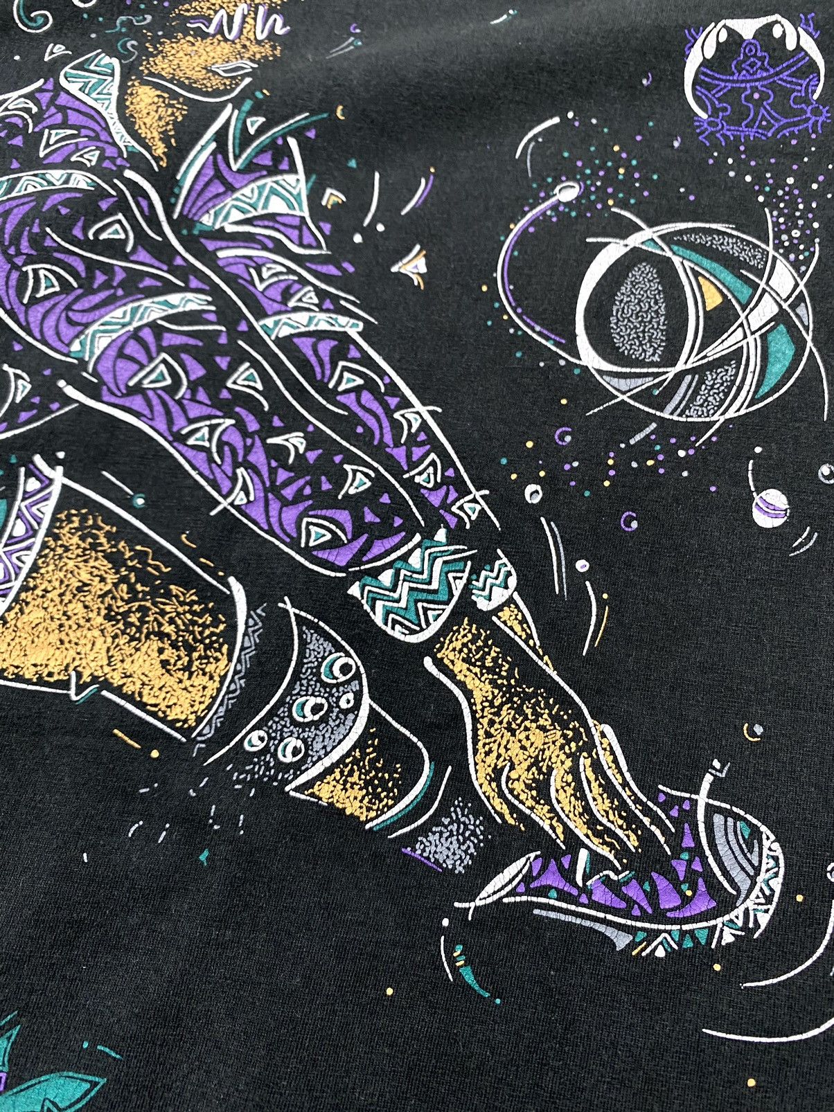 Japanese Brand Rare Vintage 1990’s Mystic Art T Shirt Japanese Size US L / EU 52-54 / 3 - 15 Thumbnail