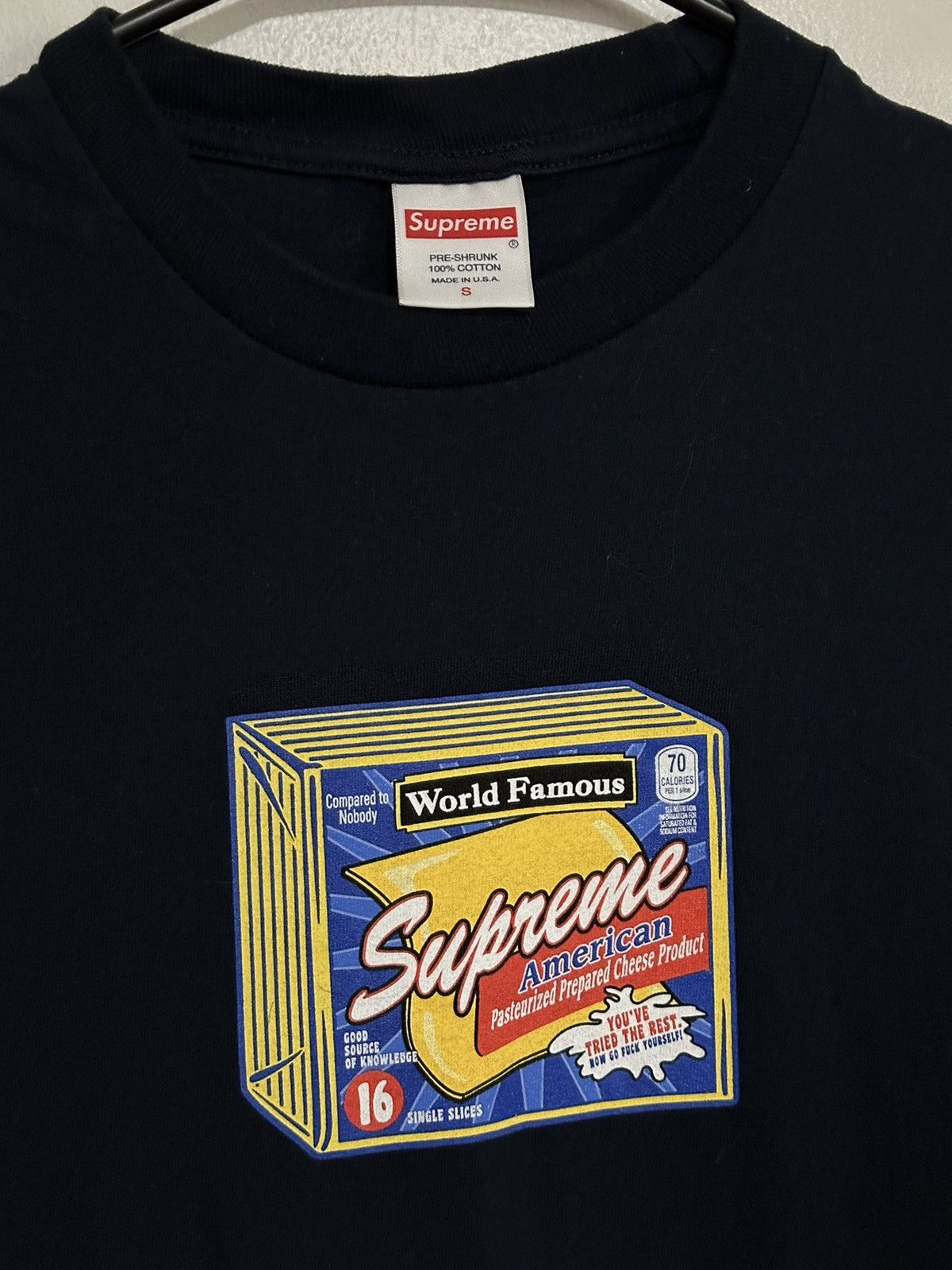 Supreme Supreme Cheese Tee Size US S / EU 44-46 / 1 - 2 Thumbnail