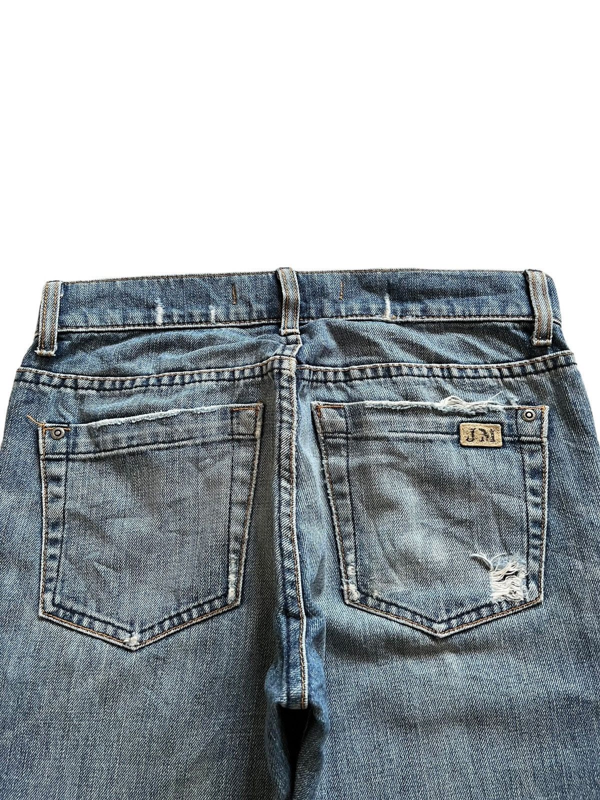 Japanese Brand Vintage Japanese Brand Faded Wash Distressed Flared Jeans Size US 29 - 8 Thumbnail