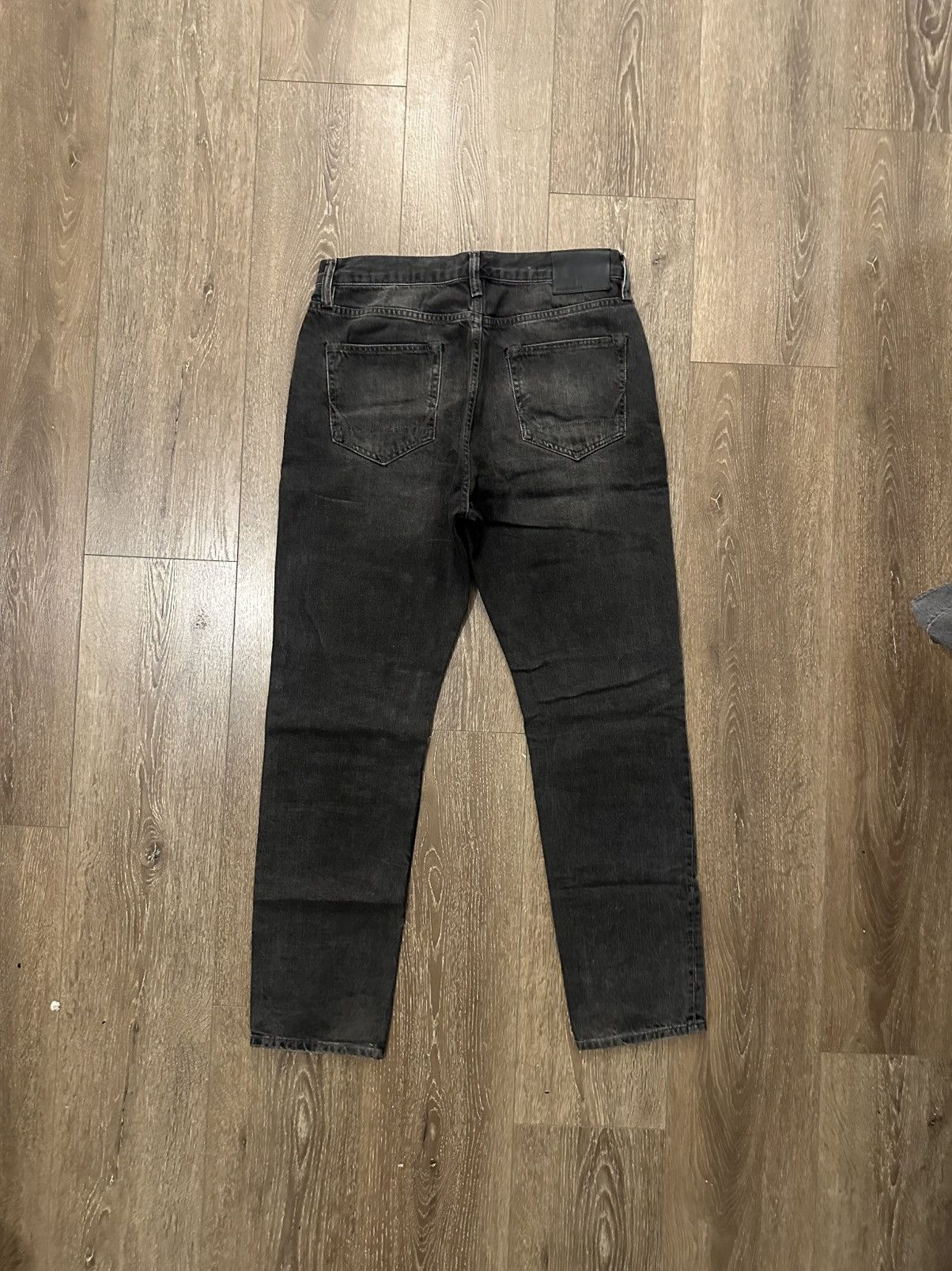 Allsaints Allsaints washed black taper jeans 31 Size US 30 / EU 46 - 2 Thumbnail