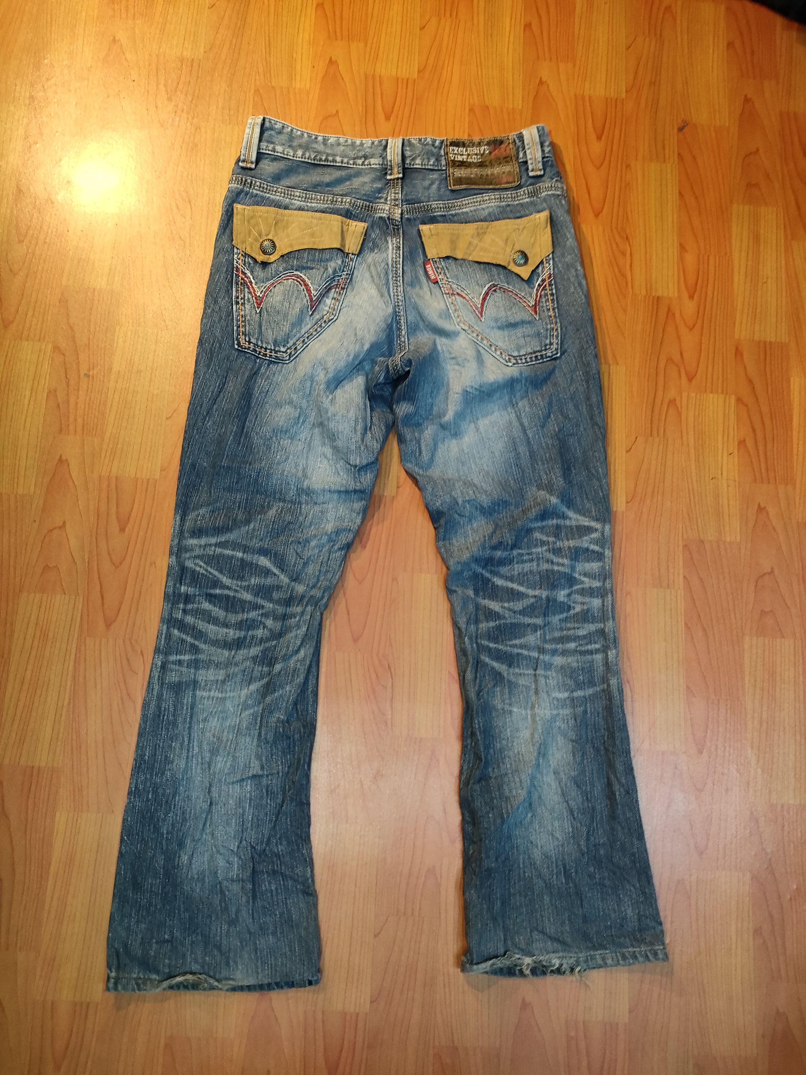 Edwin × If Six Was Nine Flare🔥🔥 Edwin Exclusive Vintage Jeans Size US 33 - 4 Thumbnail