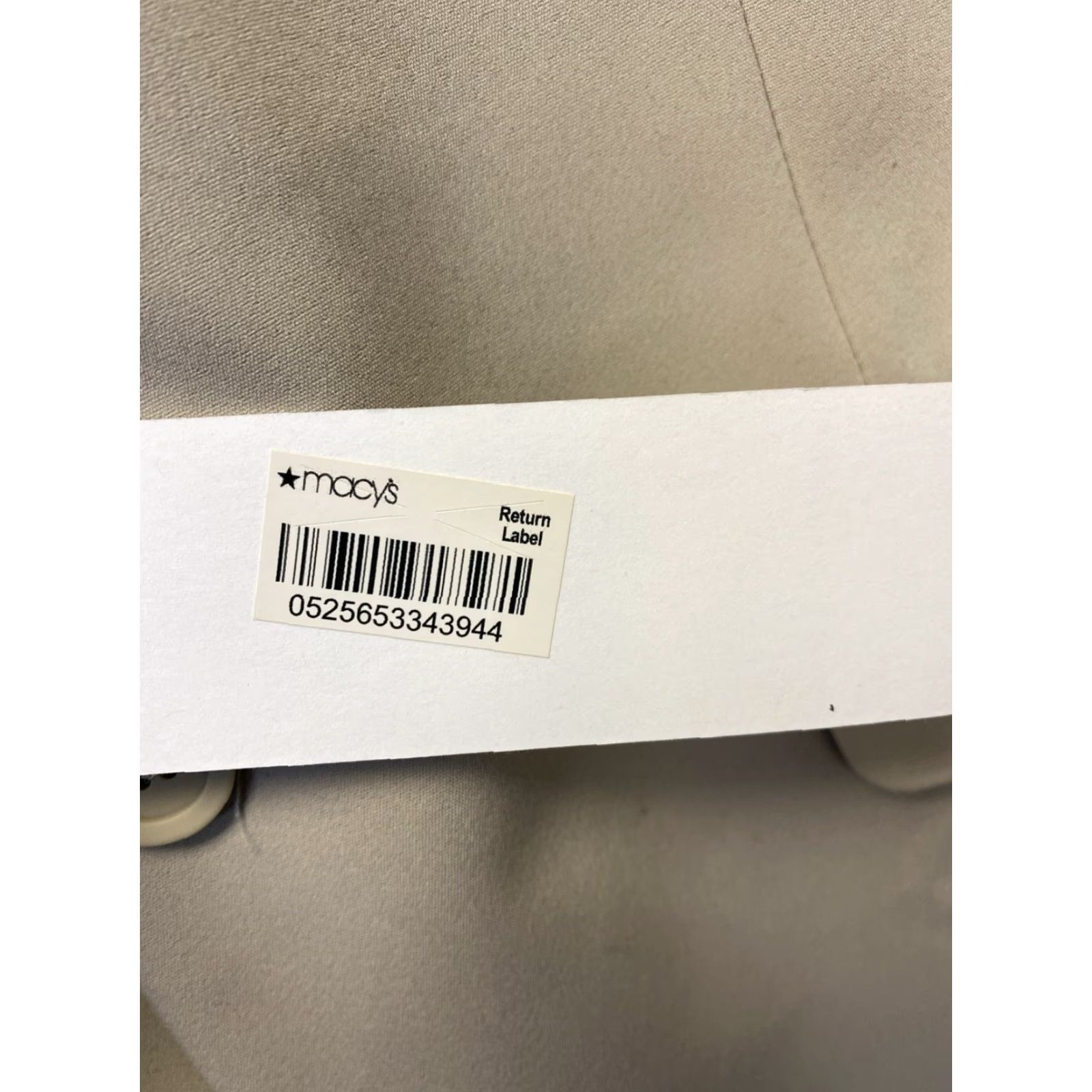Calvin Klein Calvin Klein Blazer Mens 38 Beige Khaki Notch Lapel Single-Breasted 2-Button Regular Fit NWT/12039 Wool? Polyester/Cotton Size 38R - 3 Thumbnail