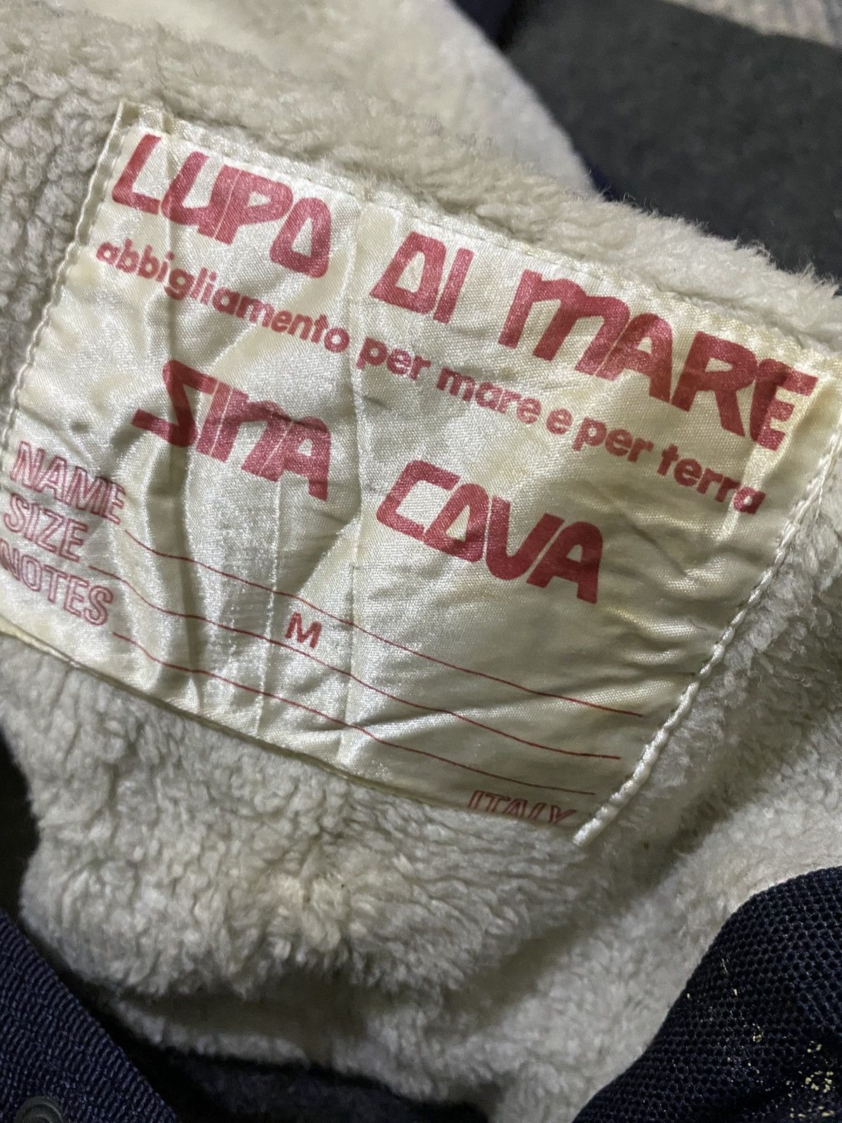 Designer Lupo Di Mare Sina Cova Wool Heavy Jacket Size US M / EU 48-50 / 2 - 8 Thumbnail