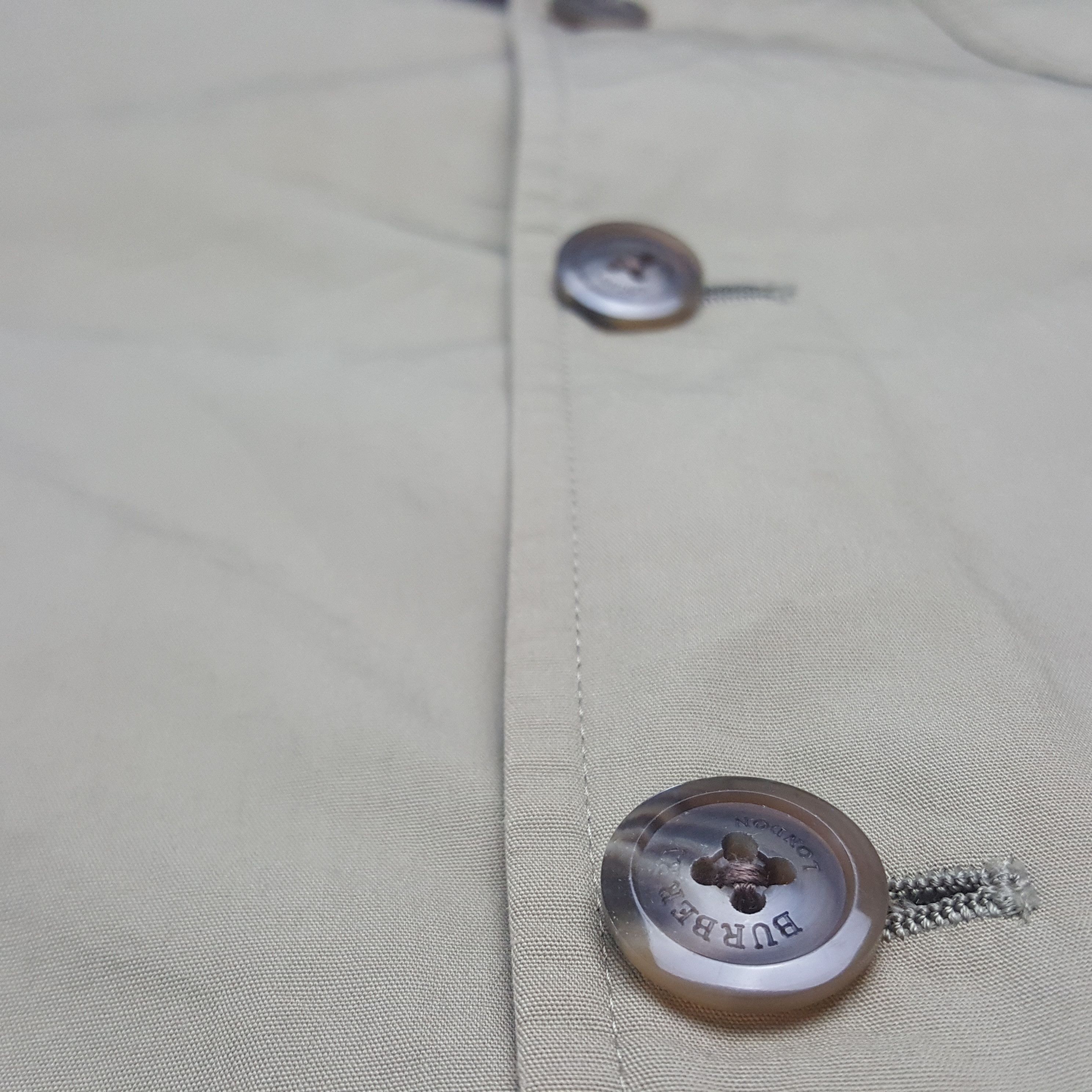 Burberry × Vintage Vintage Burberry London Custom Spell Out Blazer Jacket Size 38S - 8 Thumbnail
