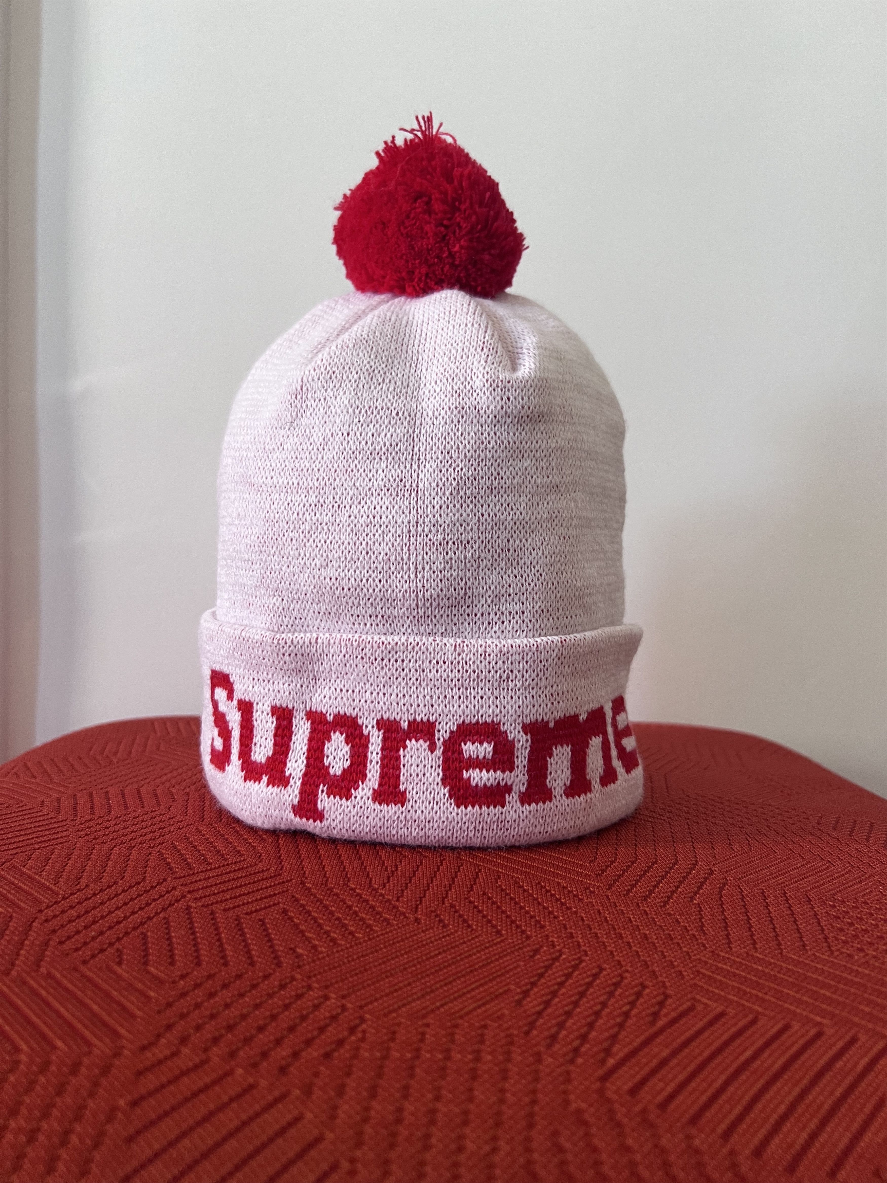 Supreme Supreme Soda Beanie from FW14 in White Size ONE SIZE - 2 Thumbnail