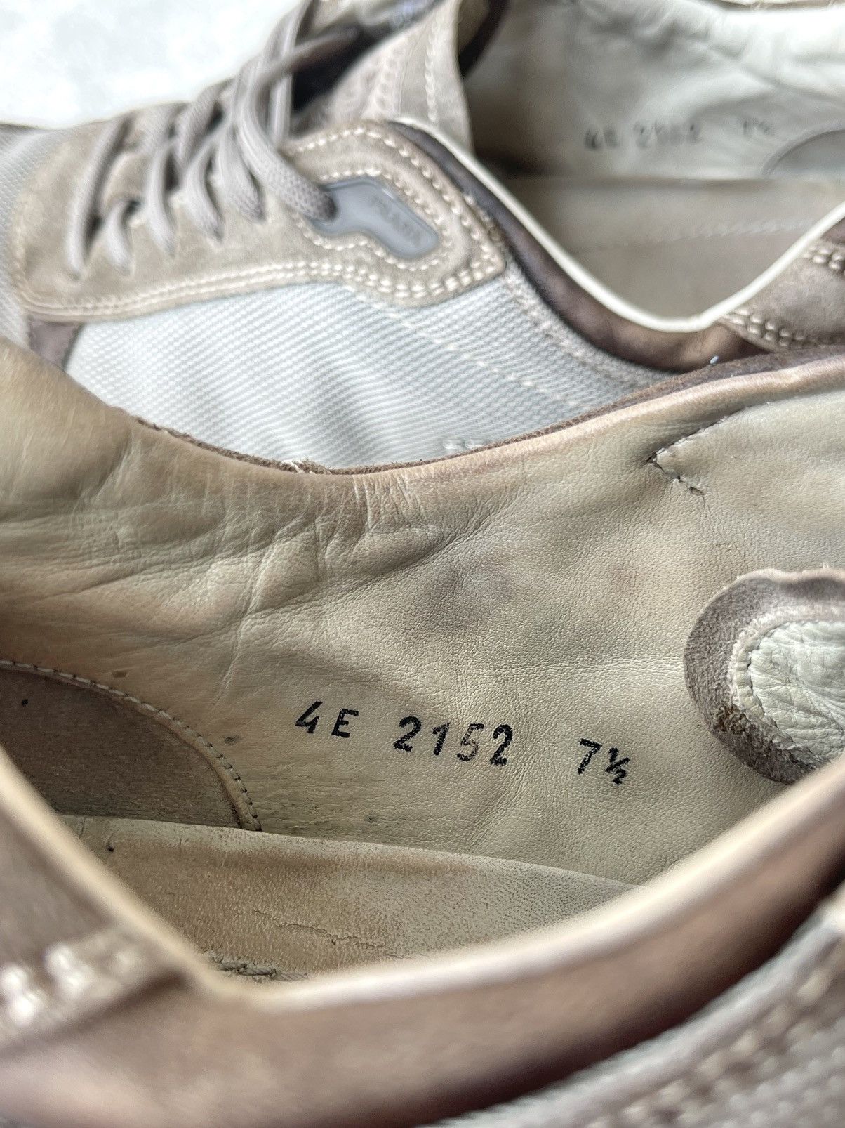 Prada VTG Prada America’s Cup Suede & Mesh Sneakers Grey Archive Size US 8.5 / EU 41-42 - 16 Thumbnail