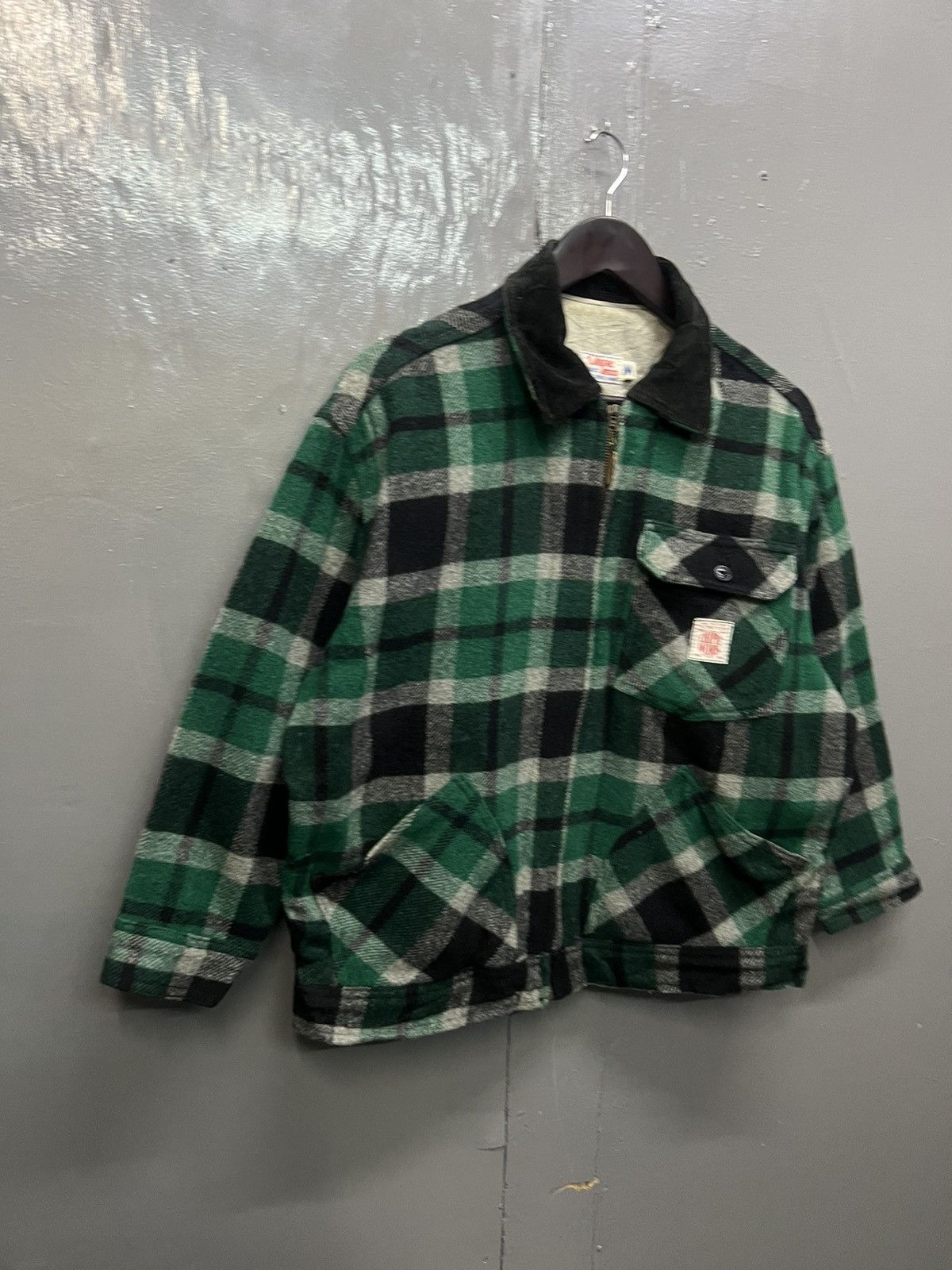 Vintage Vintage Chipie Work US Patent Wool Tartan Jacket Size US M / EU 48-50 / 2 - 3 Thumbnail