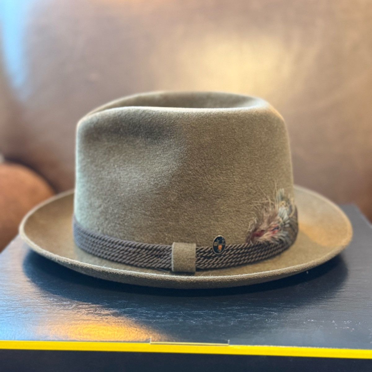 Other Churchill Ltd. Fur Felt Hat – Size 7 – Taupe / Brown Size ONE SIZE - 1 Thumbnail