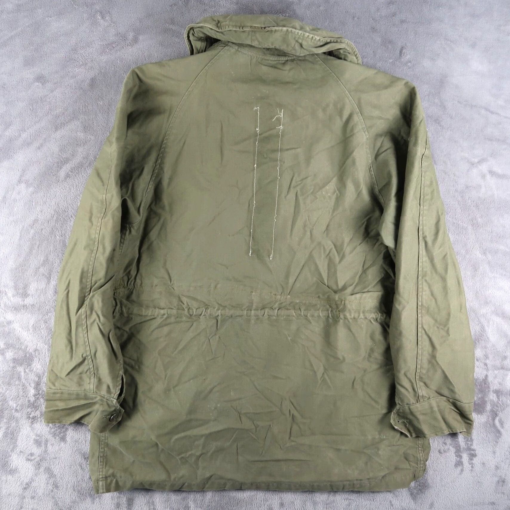 Vintage VINTAGE USAF Vietnam 60s Field Jacket Wind-Resistant OG 107 M Long Military Jacket Military Green Mens Jacket Size US M / EU 48-50 / 2 - 2 Thumbnail