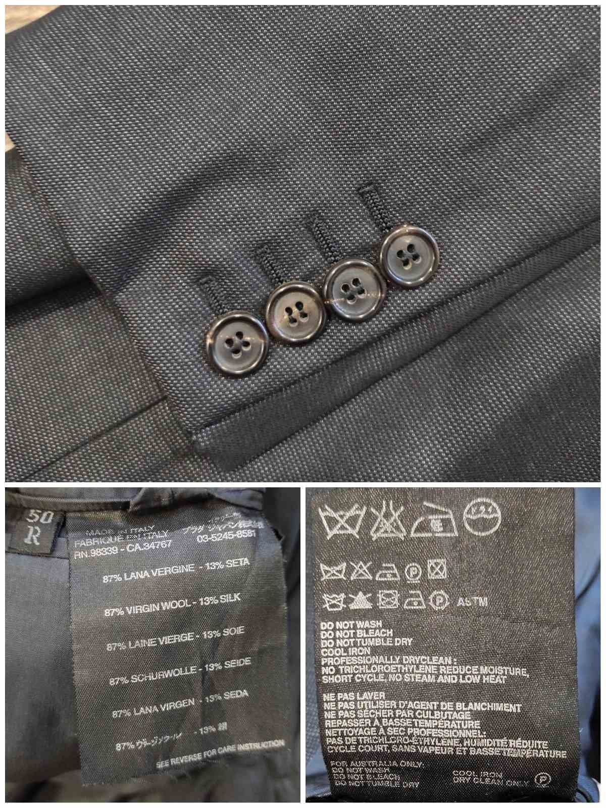 Prada Prada Wool Silk Blazer Jacket Size 50R - 4 Thumbnail