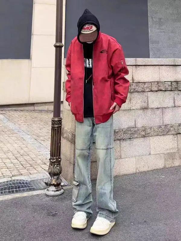 Japanese Brand VIBE vintage pocket cargo straight-leg bootcut jeans Size US 32 / EU 48 - 7 Thumbnail