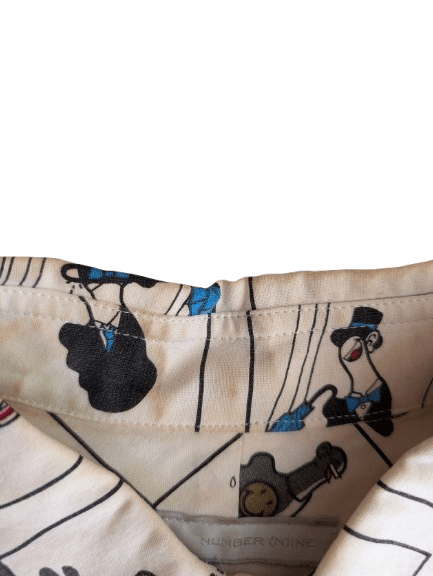 Number (N)ine NUMBER (N)INE SS02 MODERN AGE COMIC STRIP SHIRT Size US L / EU 52-54 / 3 - 15 Thumbnail