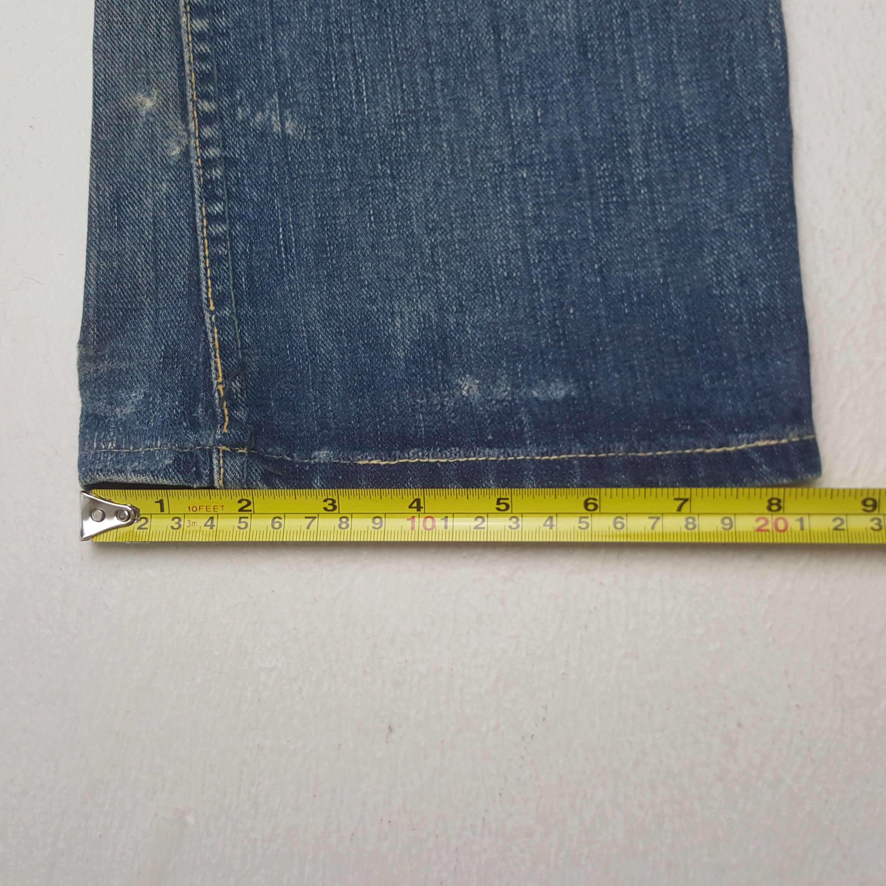 Lee Vintage 90's Lee Riders American Distressed Denim Jeans RR14 Size US 29 - 13 Thumbnail