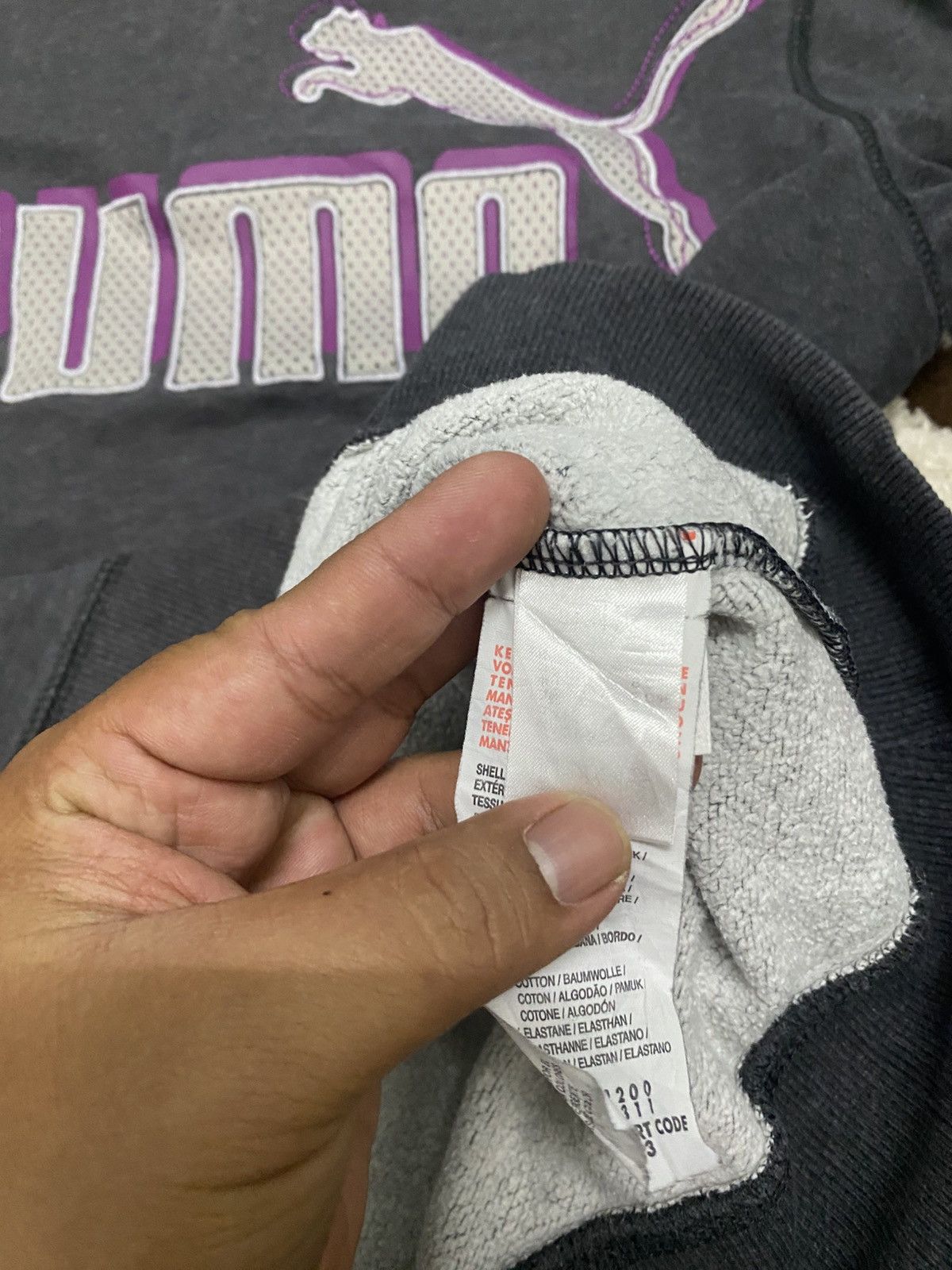 Puma × Vintage RARE Y2K PUMA SWEATSHIRT Size US M / EU 48-50 / 2 - 7 Thumbnail