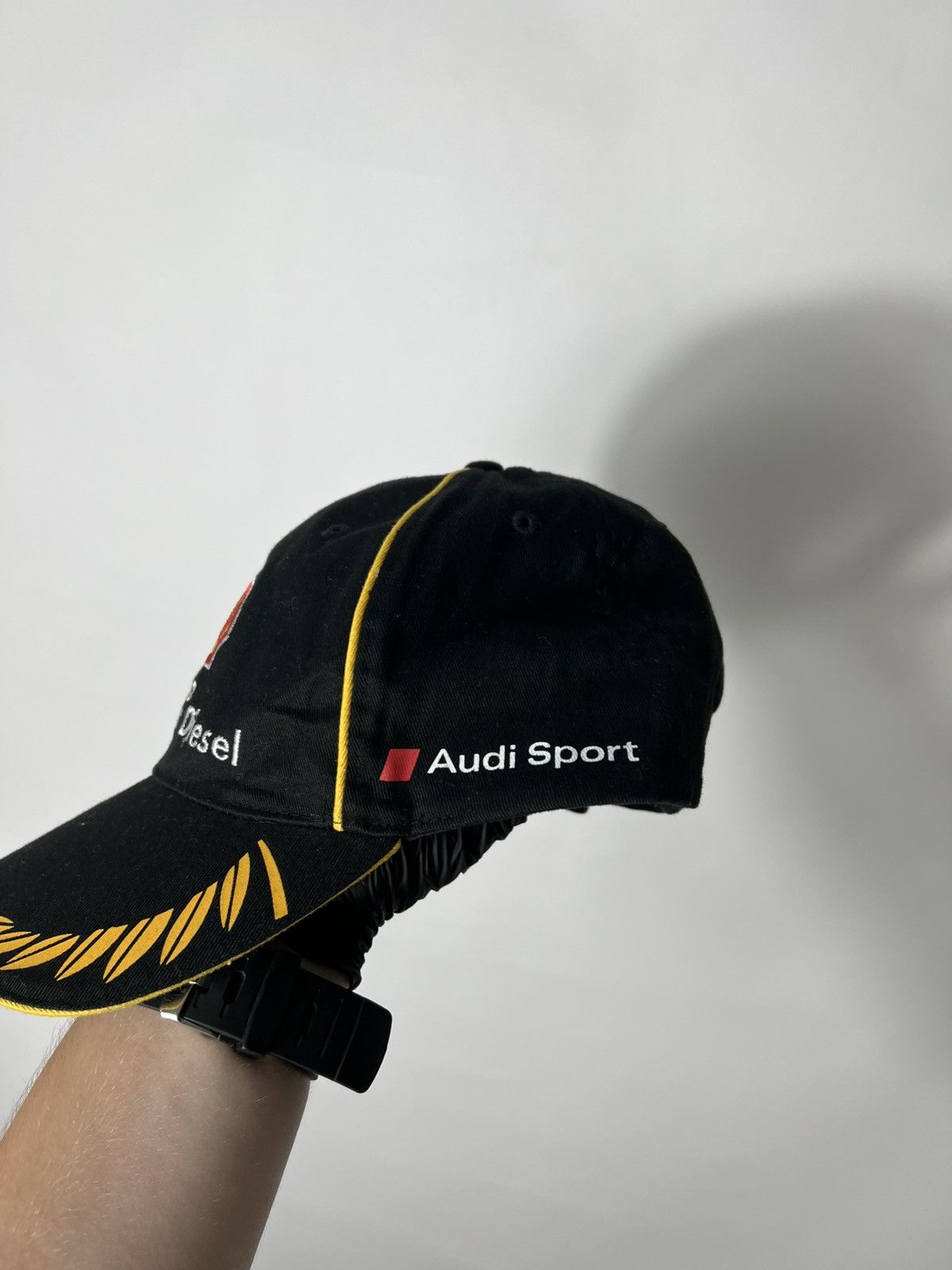 Audi Vintage streetwear racing Shell V-Power Diesel Audi hat cap Size ONE SIZE - 2 Thumbnail