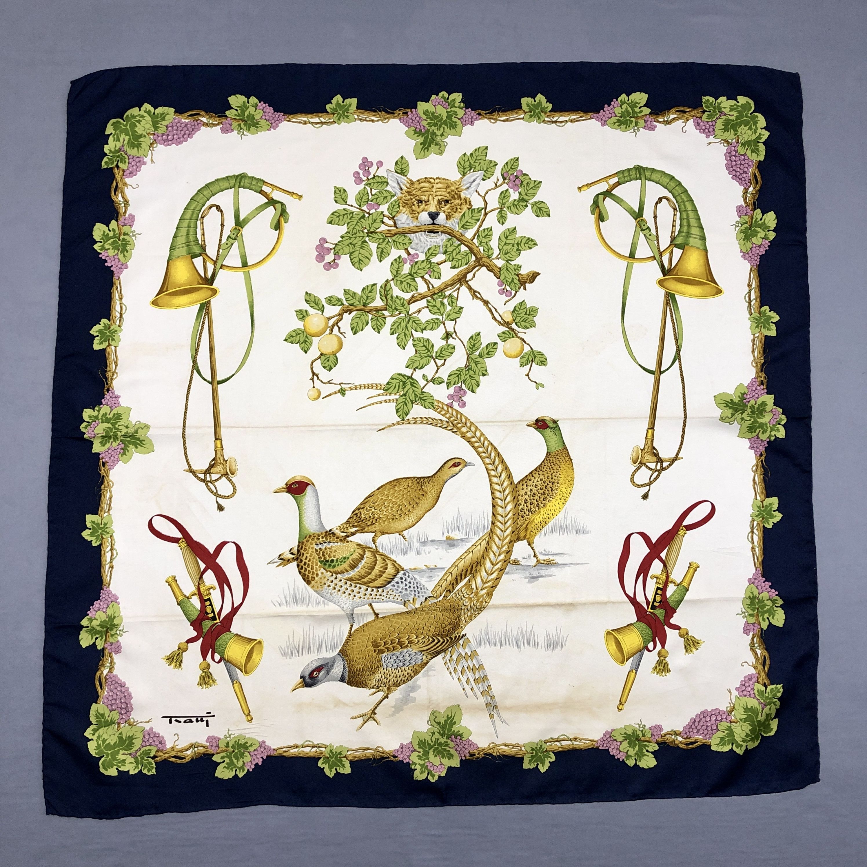 Other × Vintage Vintage Kauai SILK Scarf Twill Stole Wraps Scarves Size ONE SIZE - 1 Thumbnail